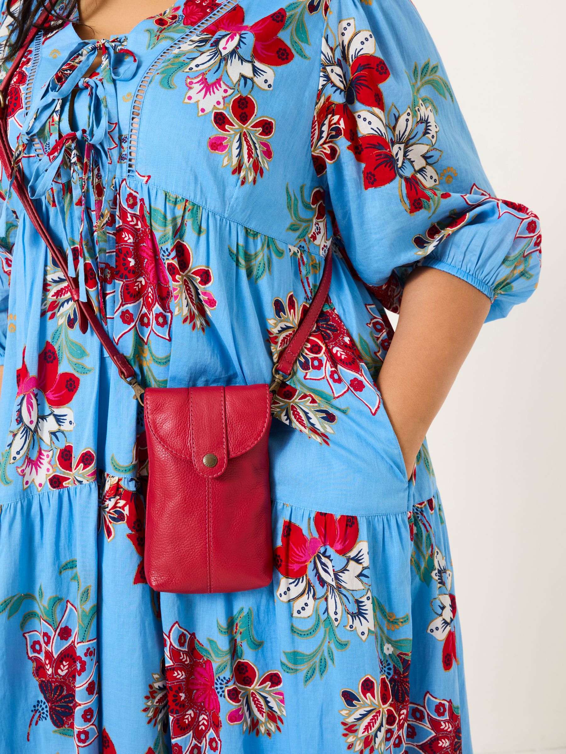 Red Clara Phone Bag - Image 4 of 4