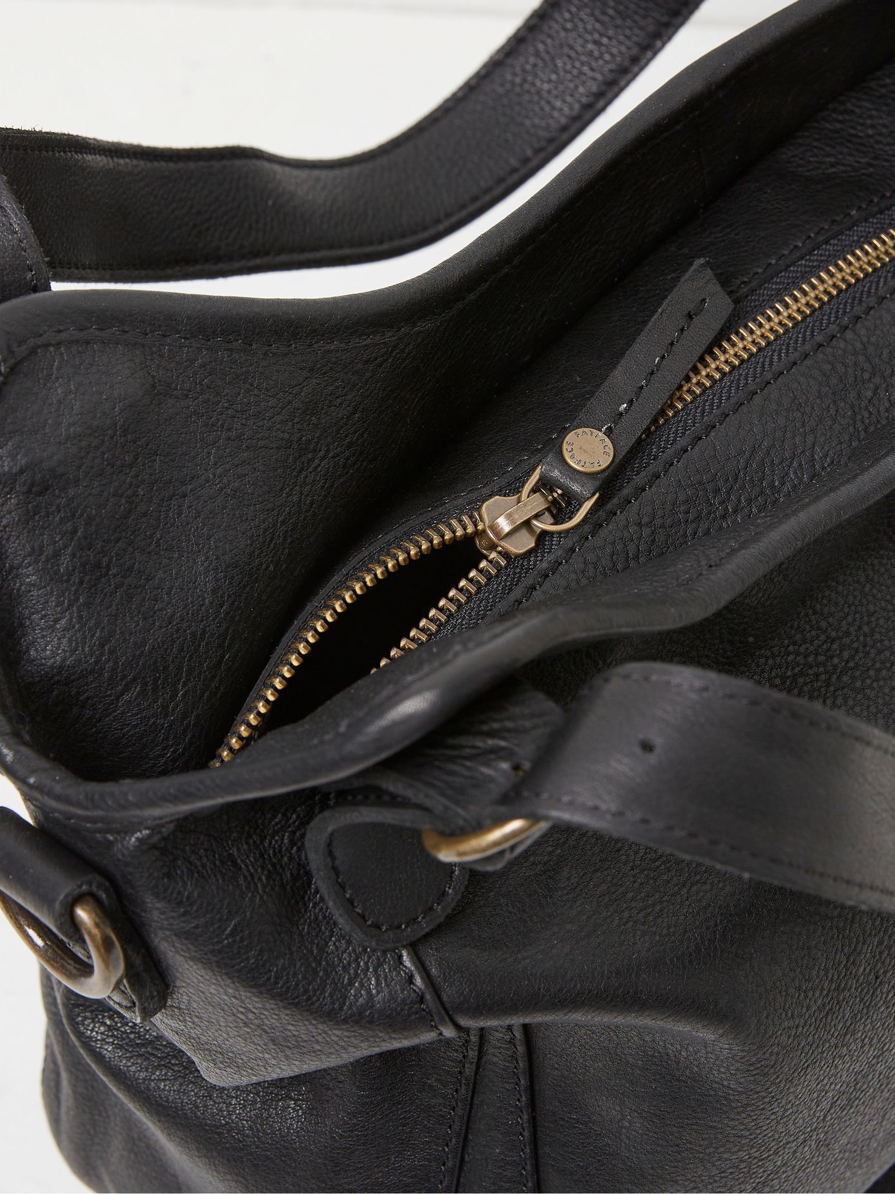 Tabitha Black Leather Tote Bag - Image 3 of 3