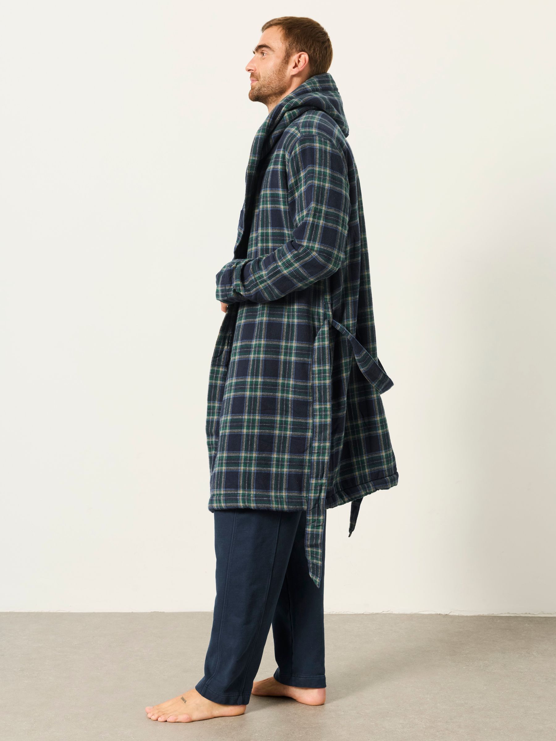 Kelty Blue Check Robe - Image 4 of 7