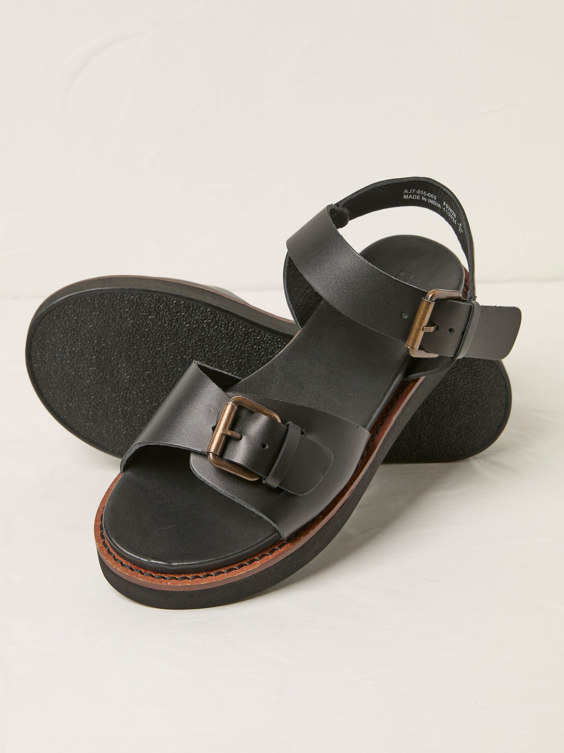 Ambie Black Buckle Sandal - Image 3 of 3