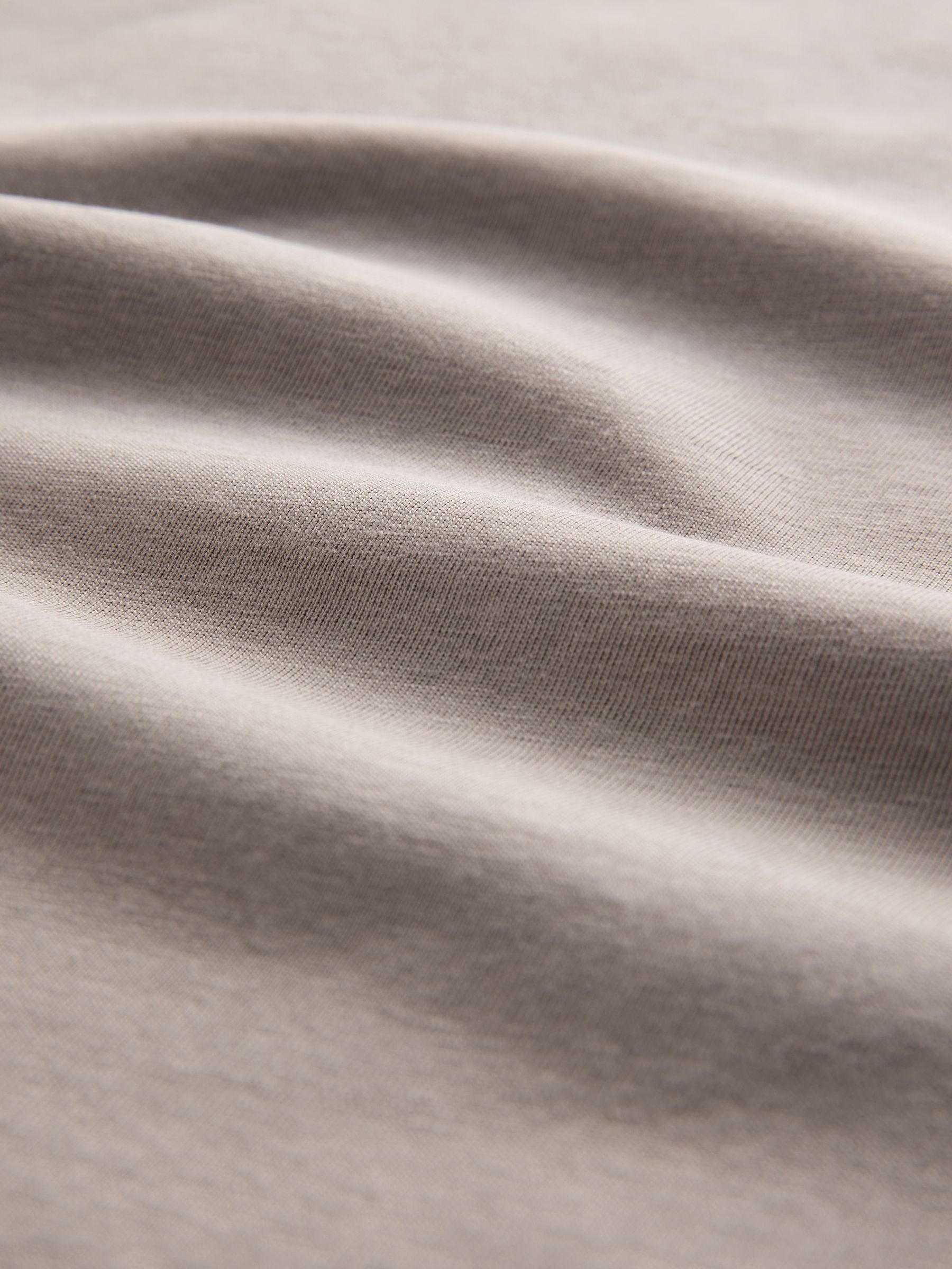 Black/White/Taupe Brown - 3 Pack Relaxed Short Sleeved 100% Cotton T-Shirts - Image 6 of 6