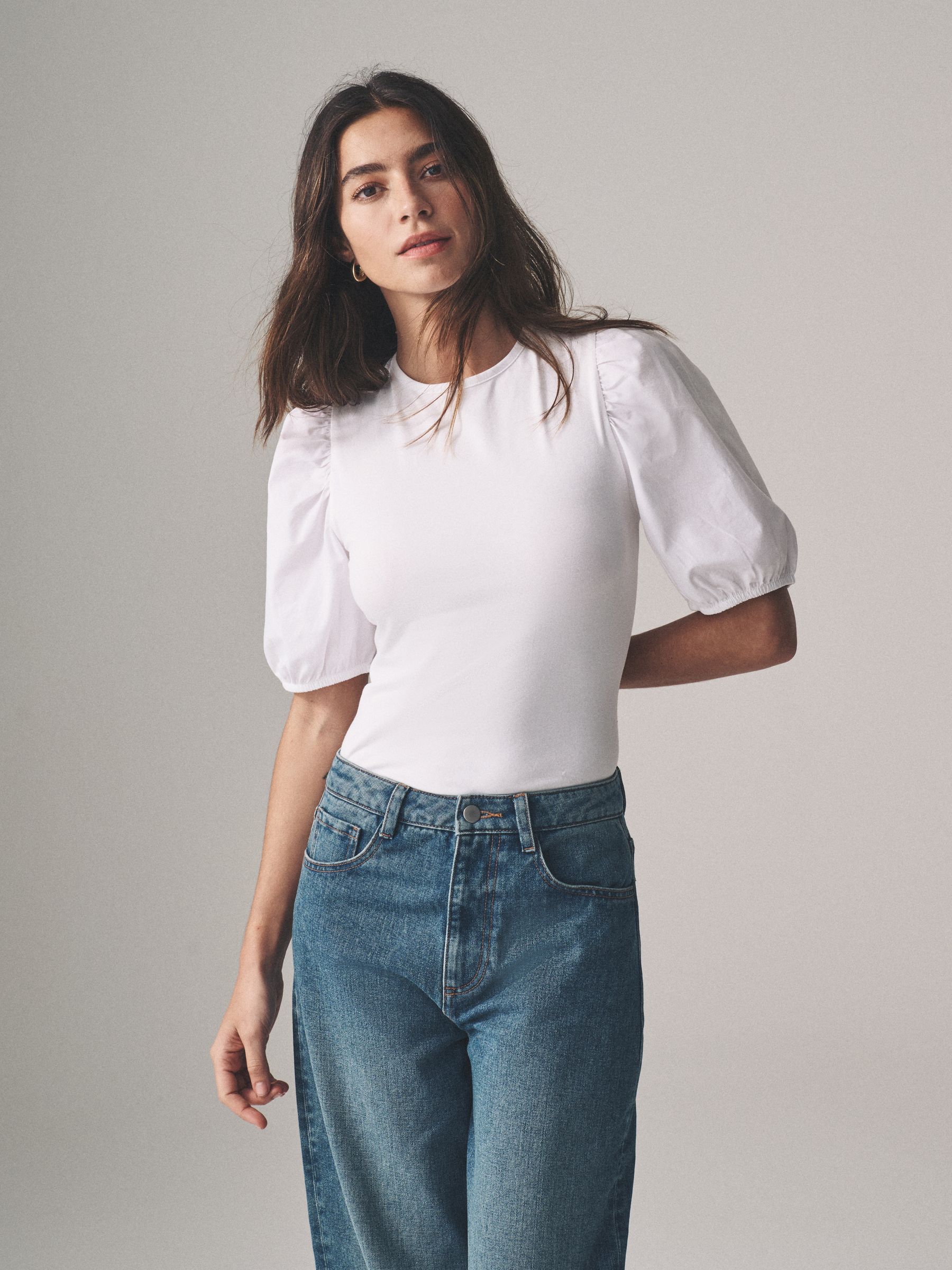 3 Pack Puff Sleeve T-Shirts - Image 2 of 6 3 Pack Puff Sleeve T-Shirts - Image 2 of 6