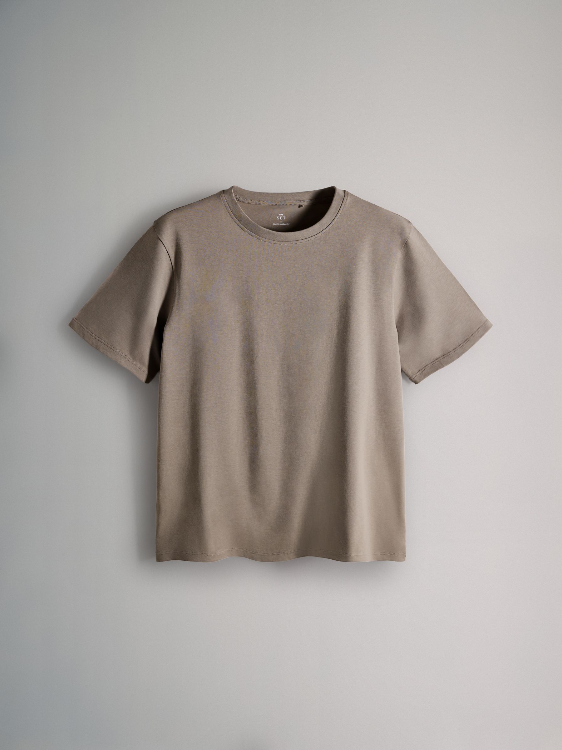 Green/Grey Marl/White/Green Stripe - 4 Pack Short Sleeved Relaxed T-Shirts - Image 4 of 7