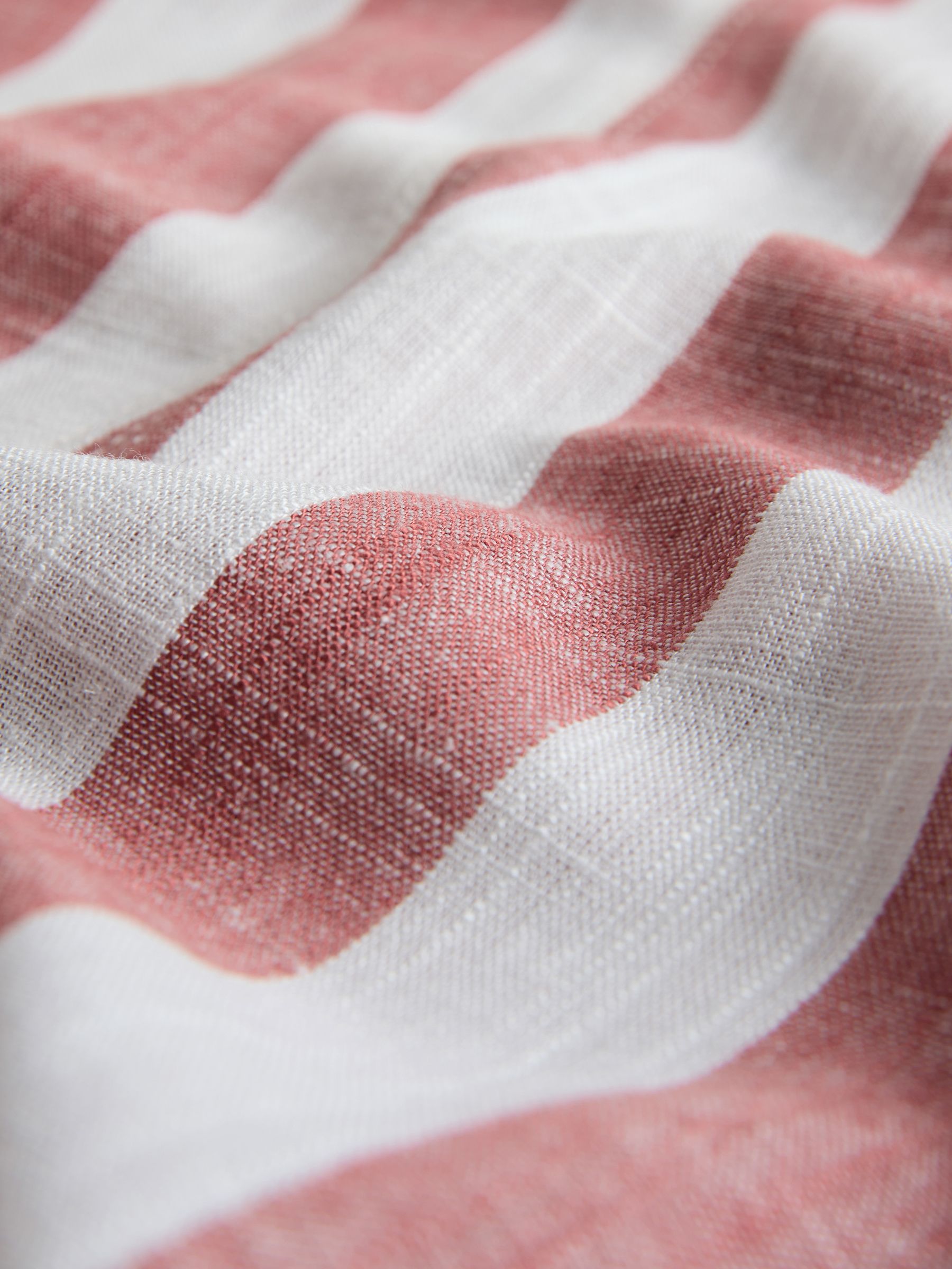 Black/Clay Stripe 2 Pack V-Neck Shift Dress with Linen - Image 7 of 9