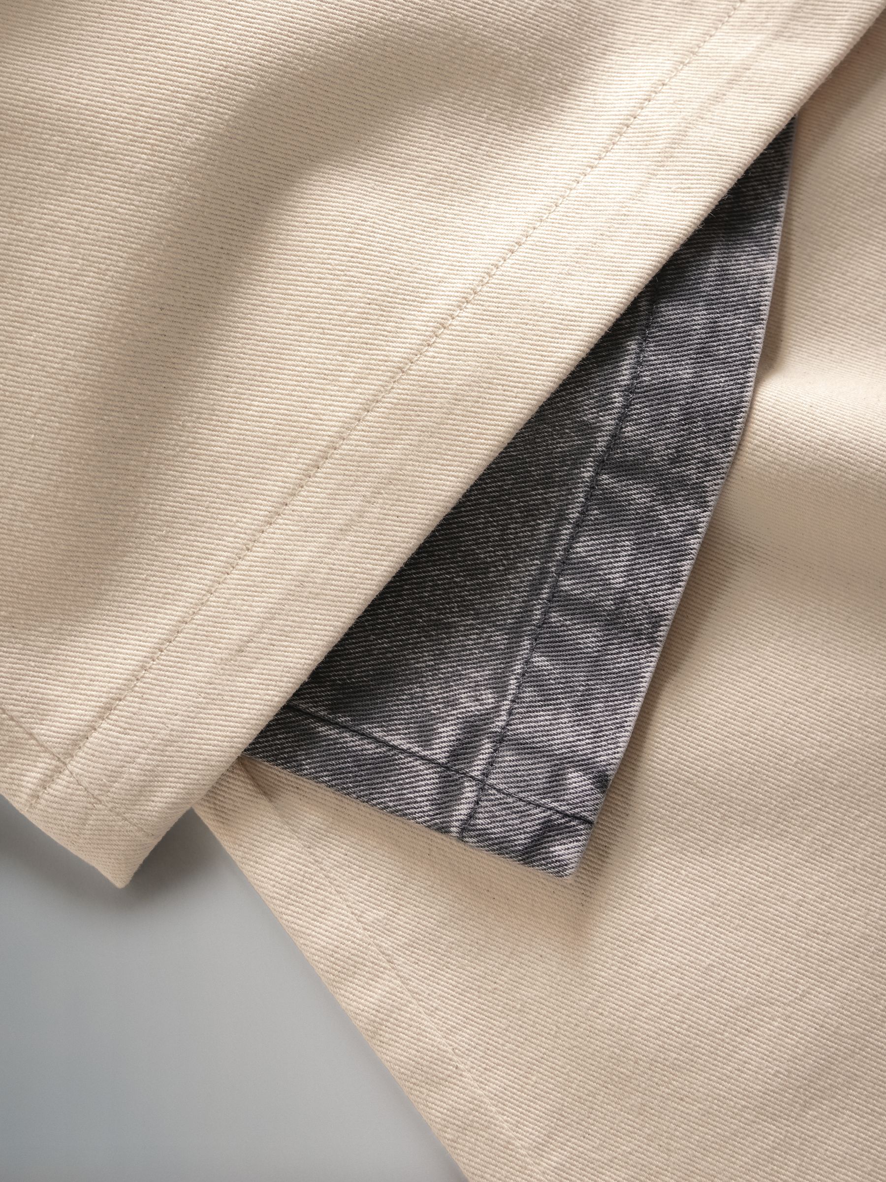 2 Pack Pull On Wide Leg Jeans Ecru/Washed Grey - Image 5 of 5