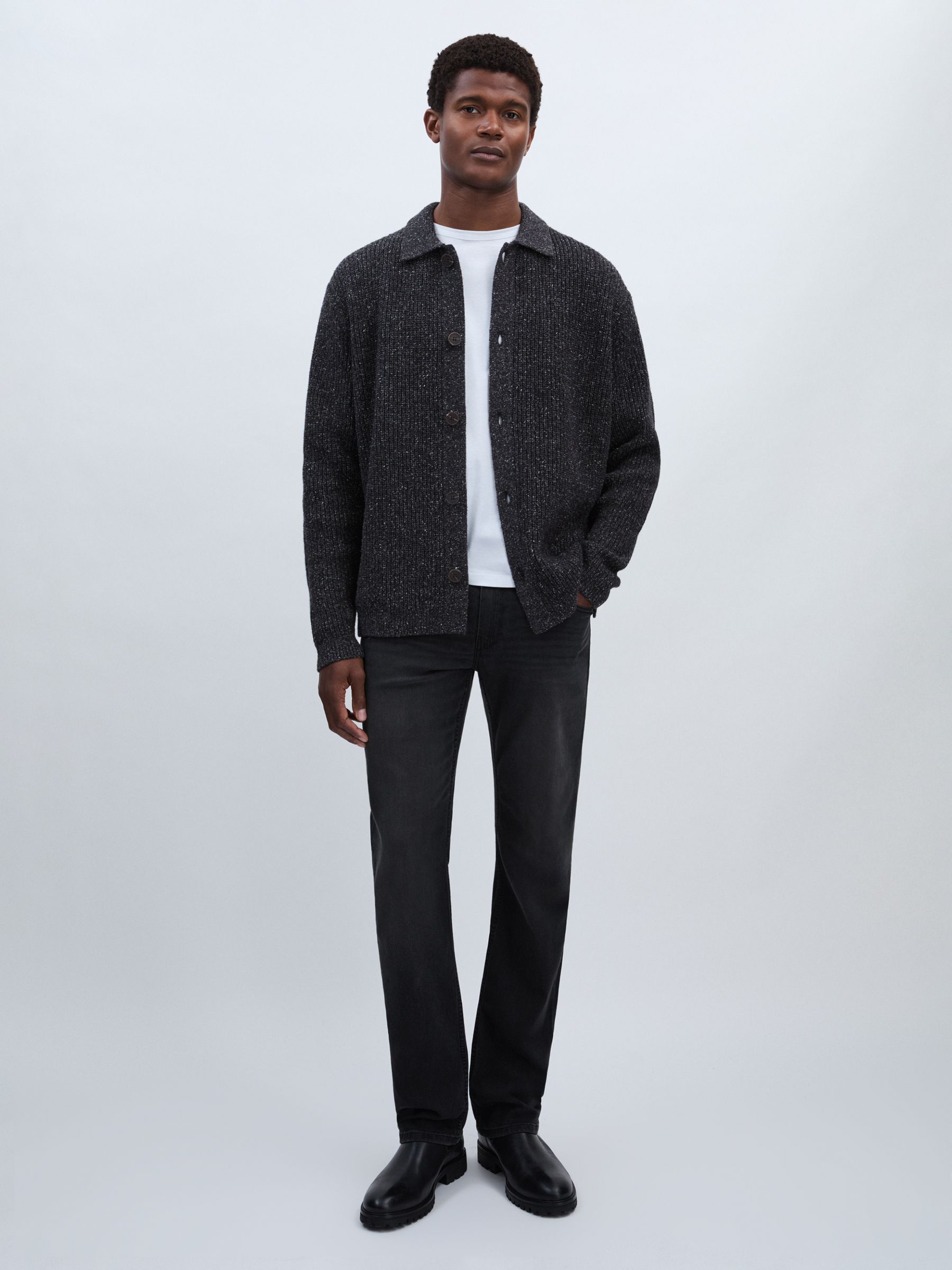 Paige Straight-Leg Jeans in Knowlton - Image 1 of 7