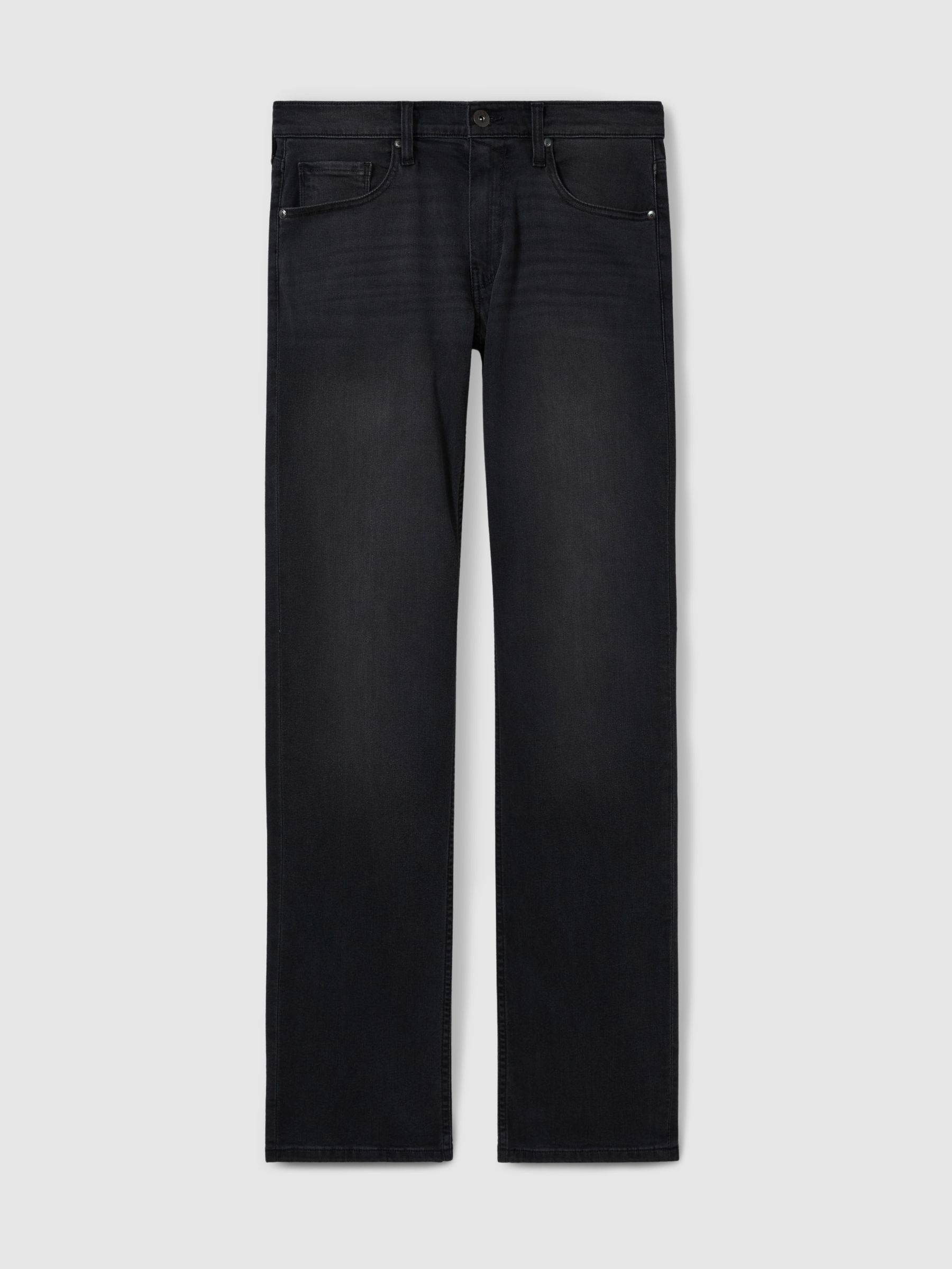 Paige Straight-Leg Jeans in Knowlton - Image 2 of 7