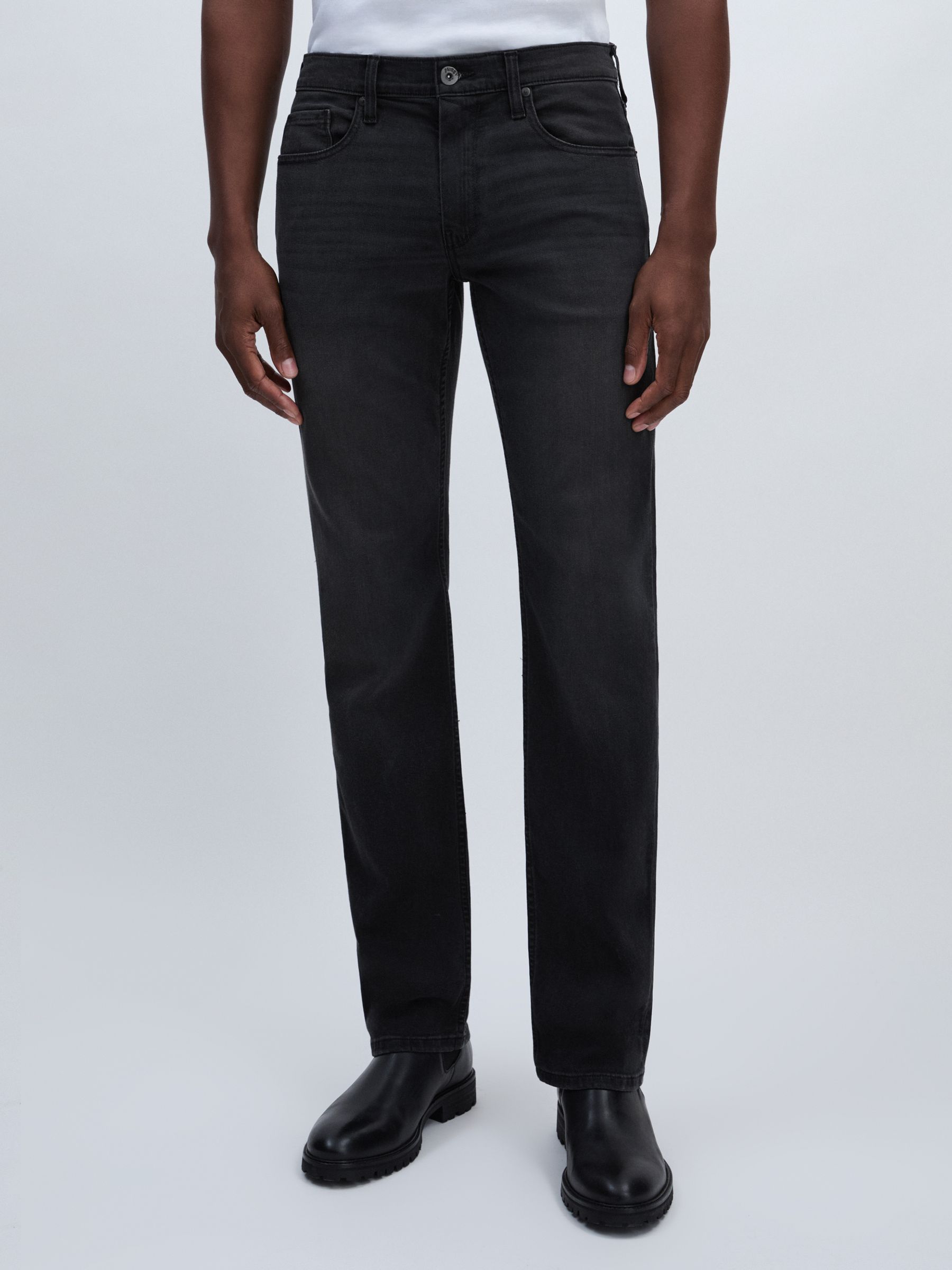 Paige Straight-Leg Jeans in Knowlton - Image 3 of 7