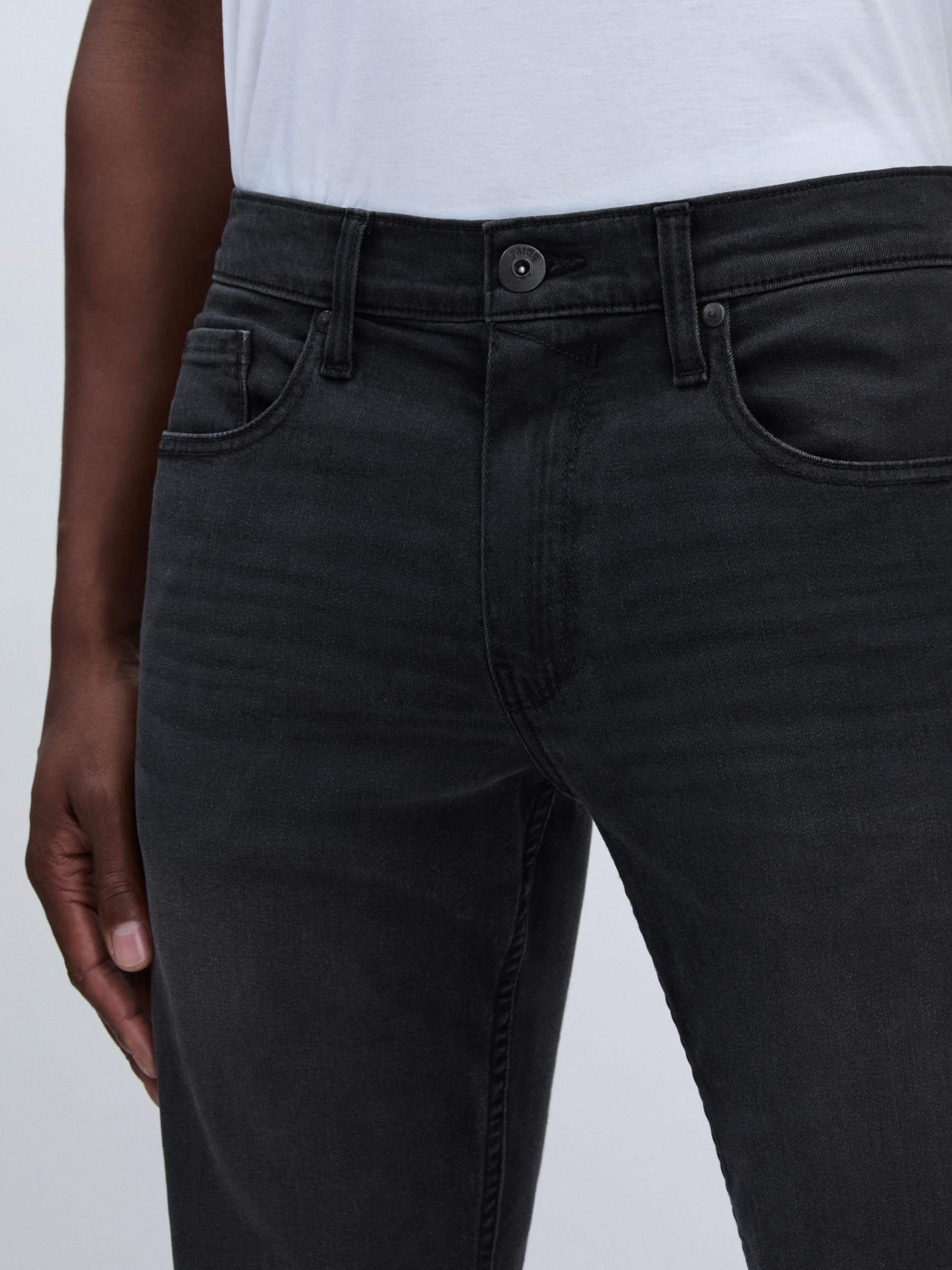 Paige Straight-Leg Jeans in Knowlton - Image 4 of 7