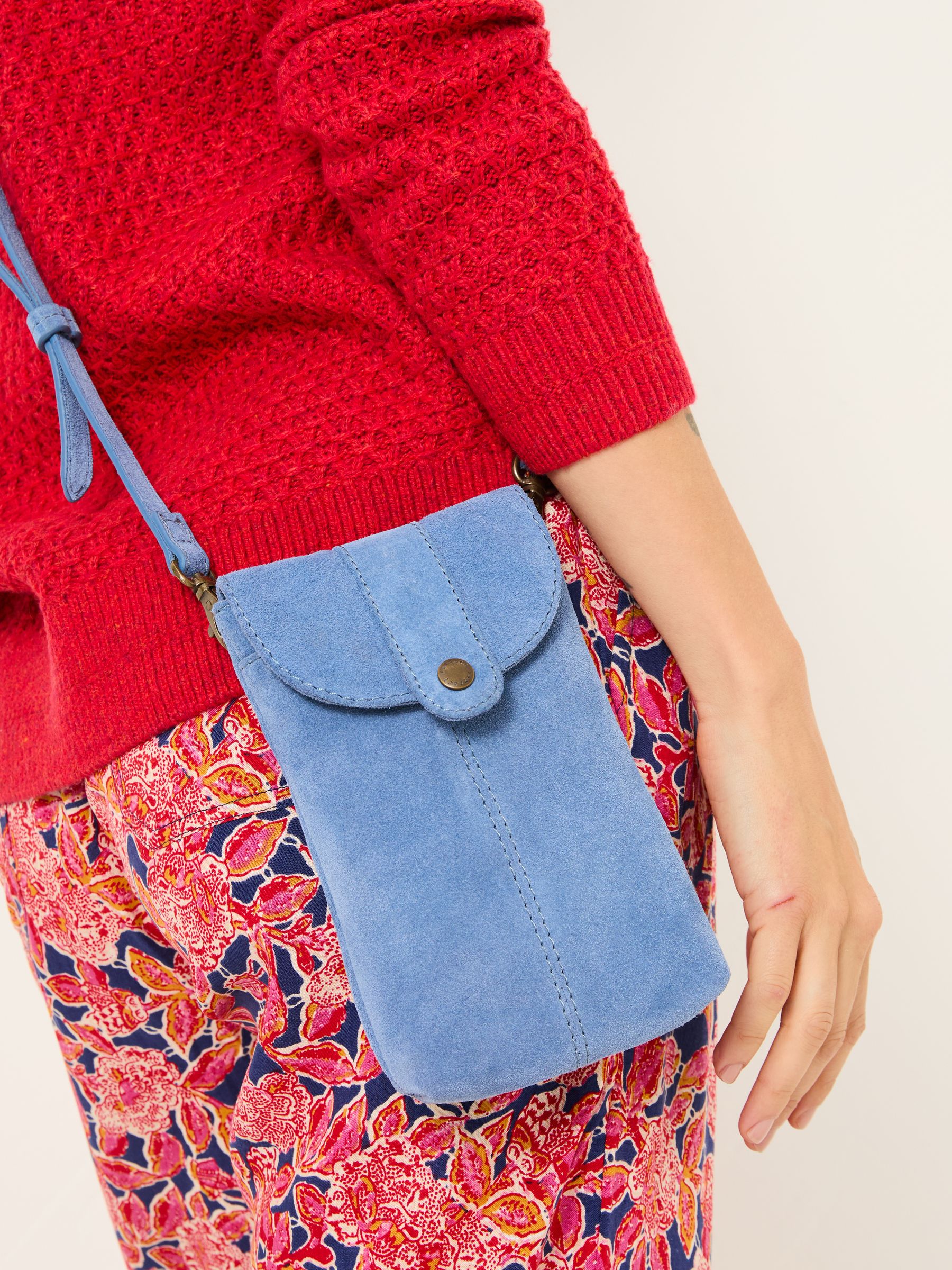 Blue Clara Phone Bag - Image 2 of 4