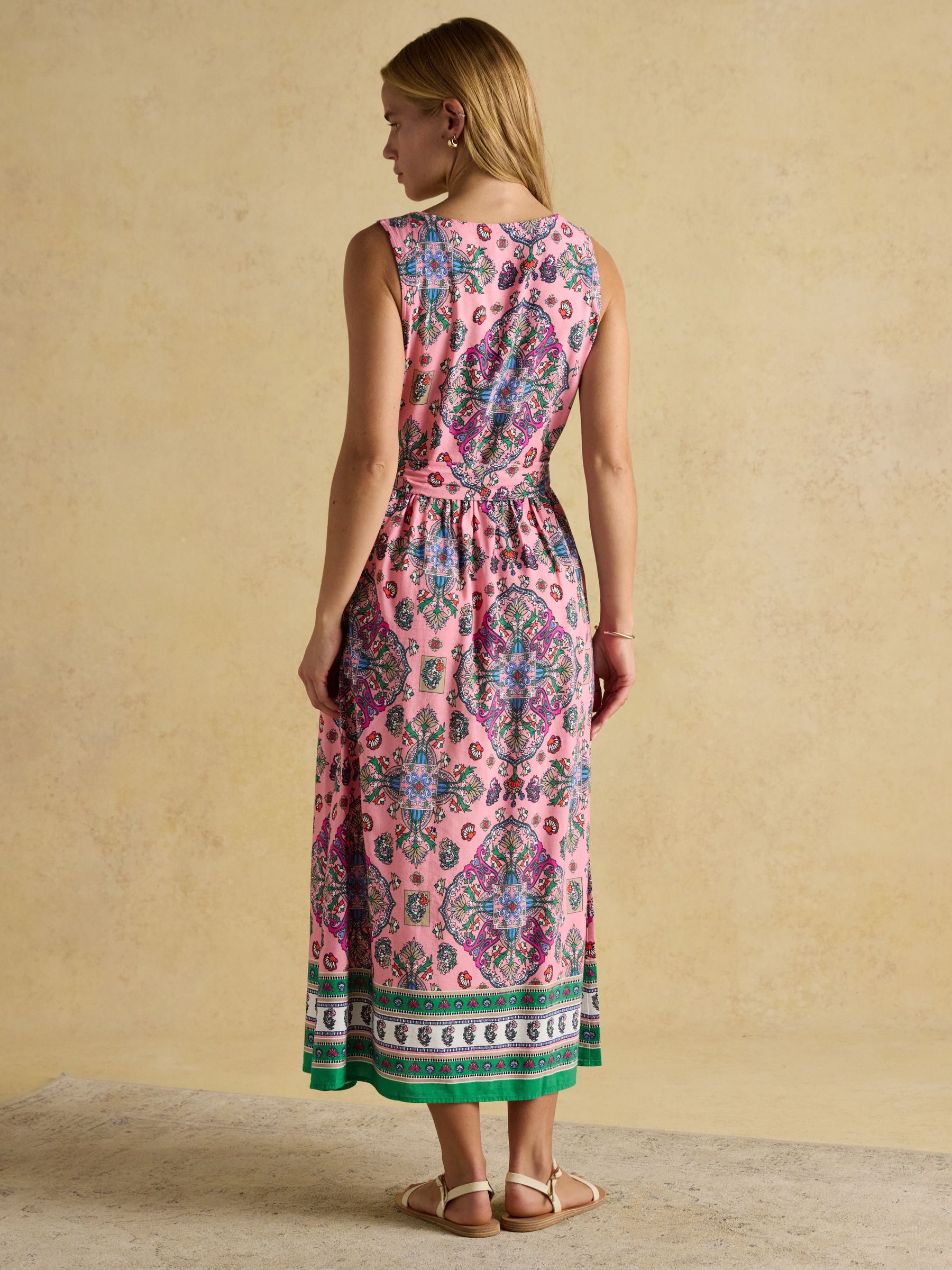 Eliza Multi Wrap Midi Dress - Image 2 of 7