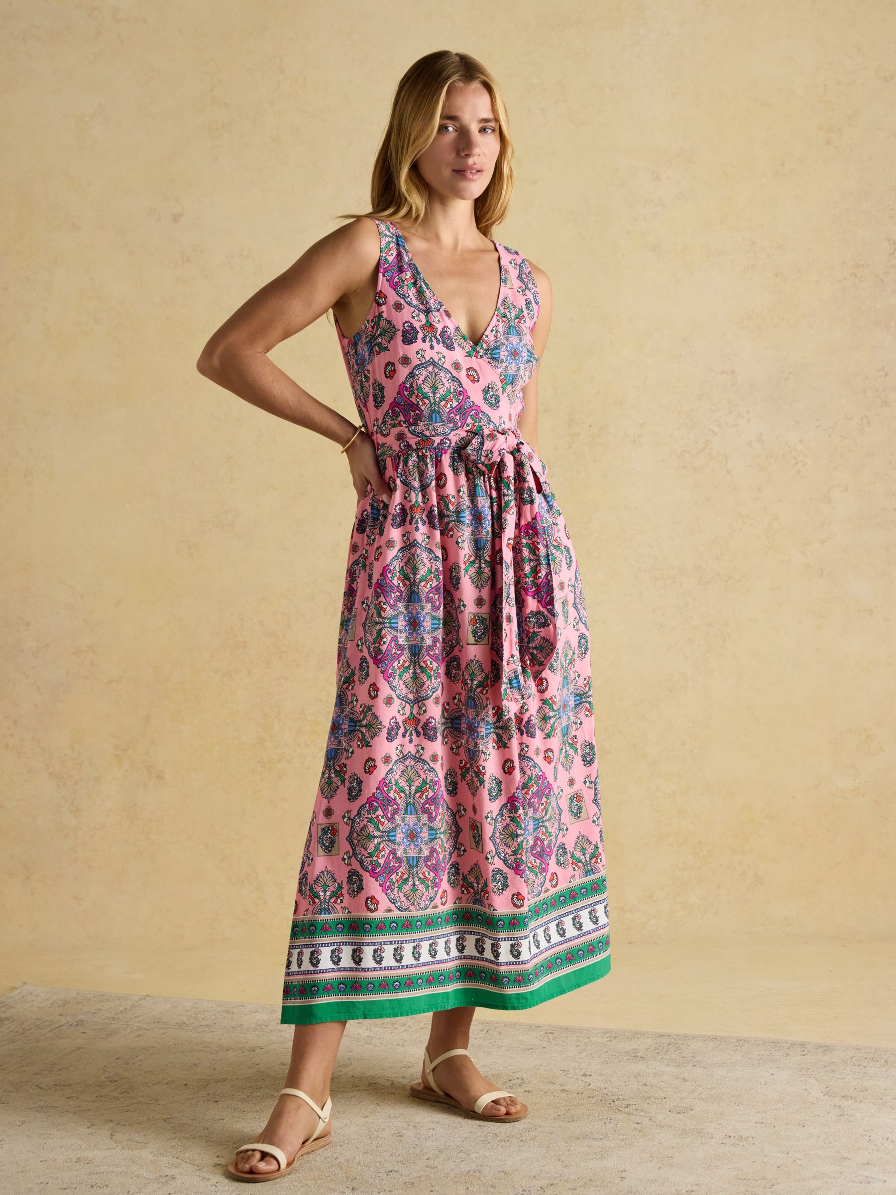Eliza Multi Wrap Midi Dress - Image 5 of 7