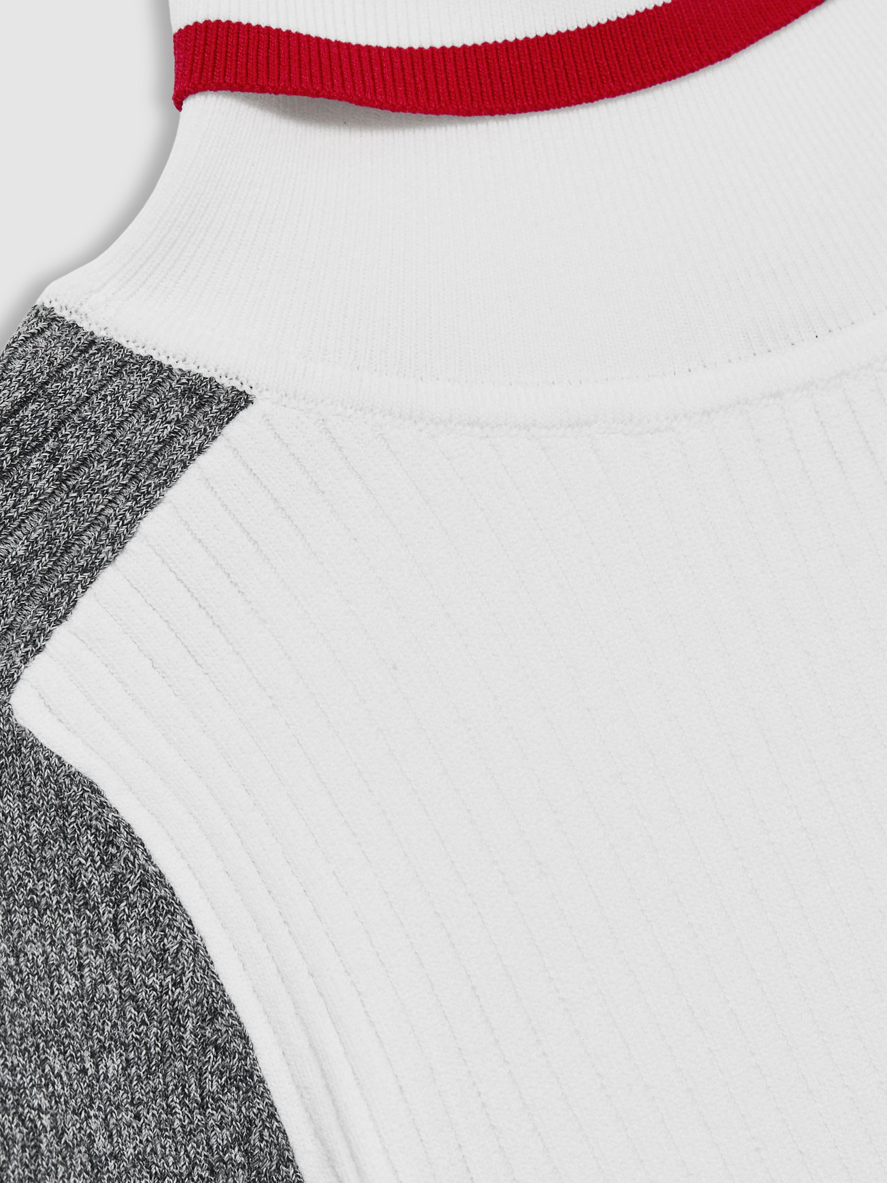 9-13 yrs Ribbed Roll-Neck Jumper in Ivory - Image 4 of 4