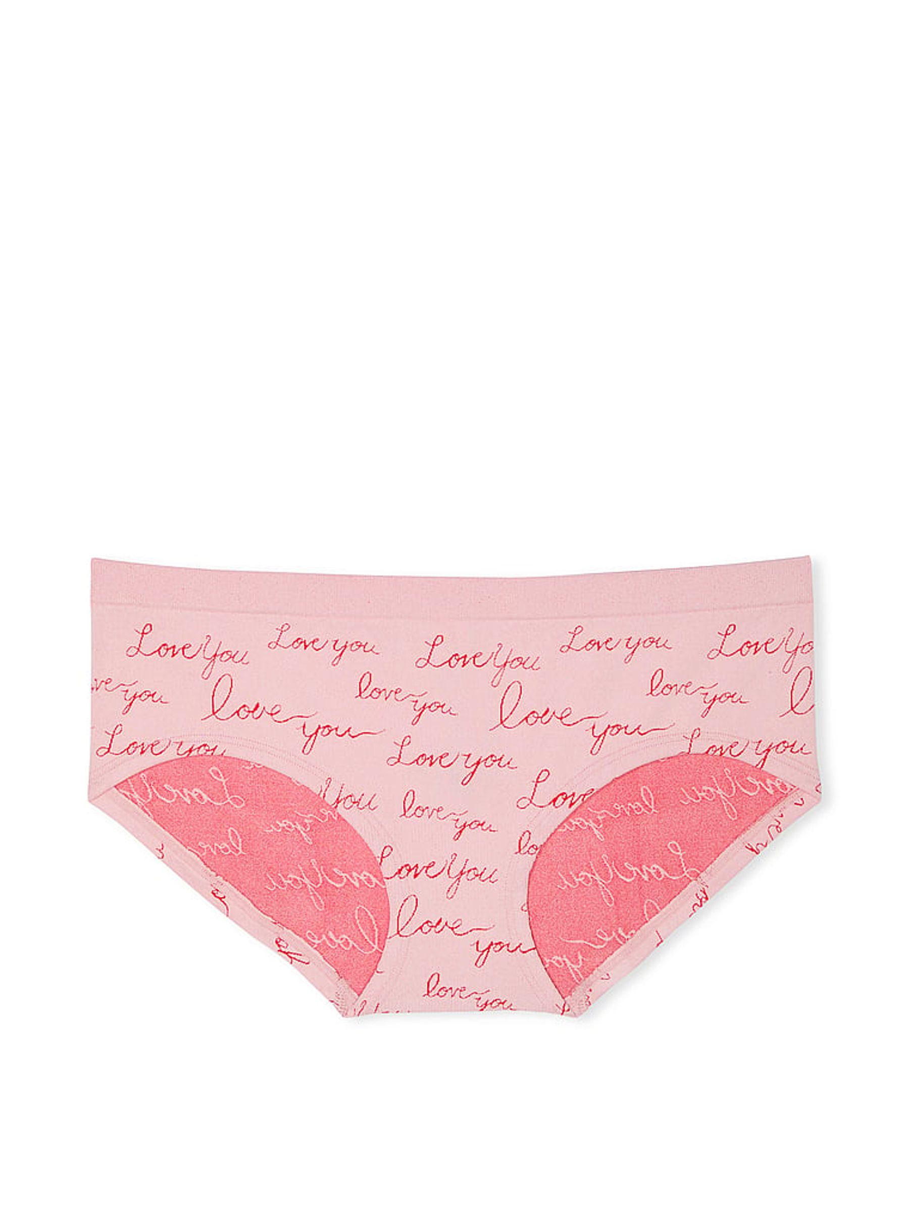 Love Print Pink Hipster Knickers - Image 3 of 3