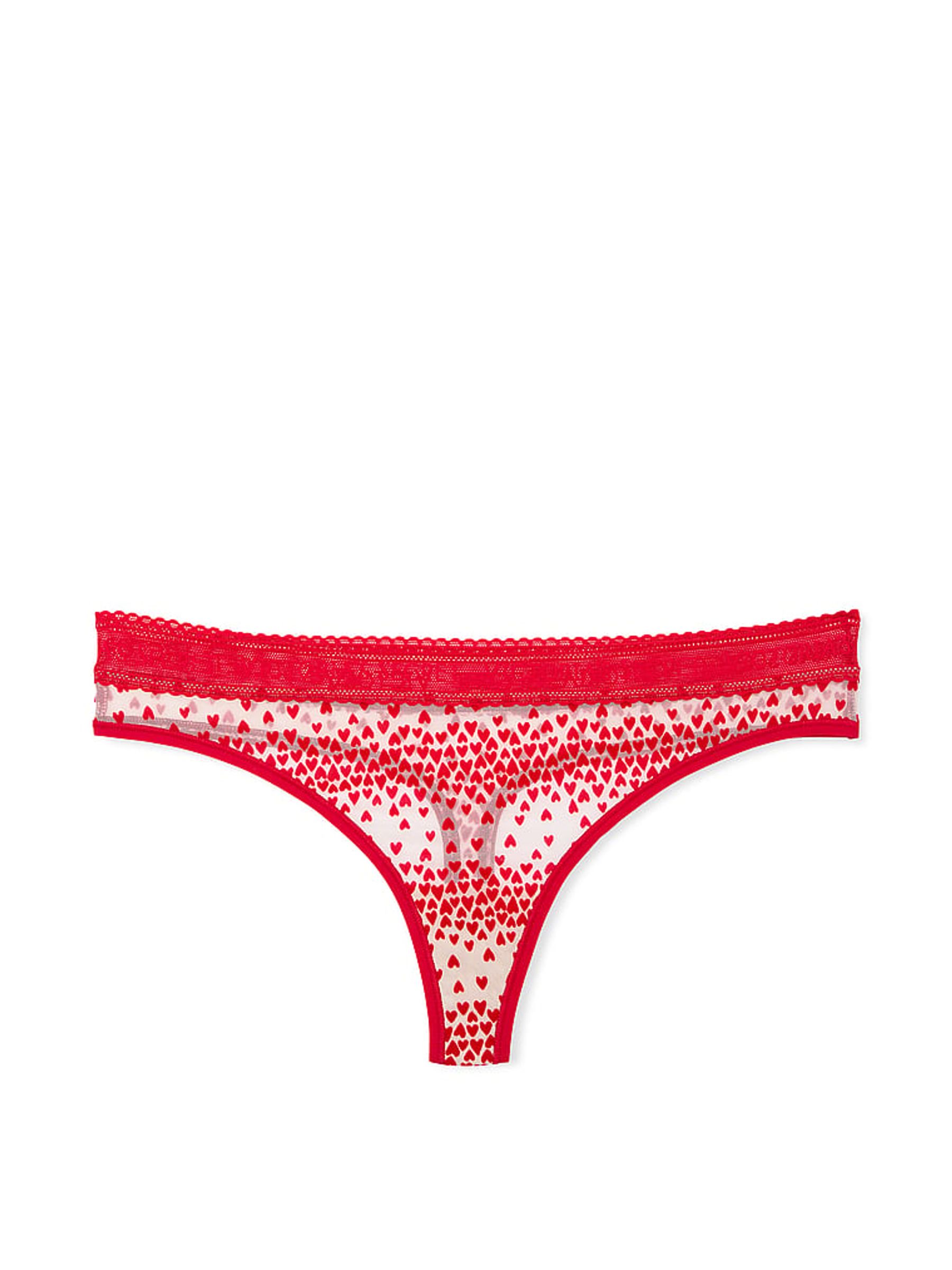 Lipstick Red Heart Logo Knickers - Image 3 of 3 Lipstick Red Heart Logo Knickers - Image 3 of 3