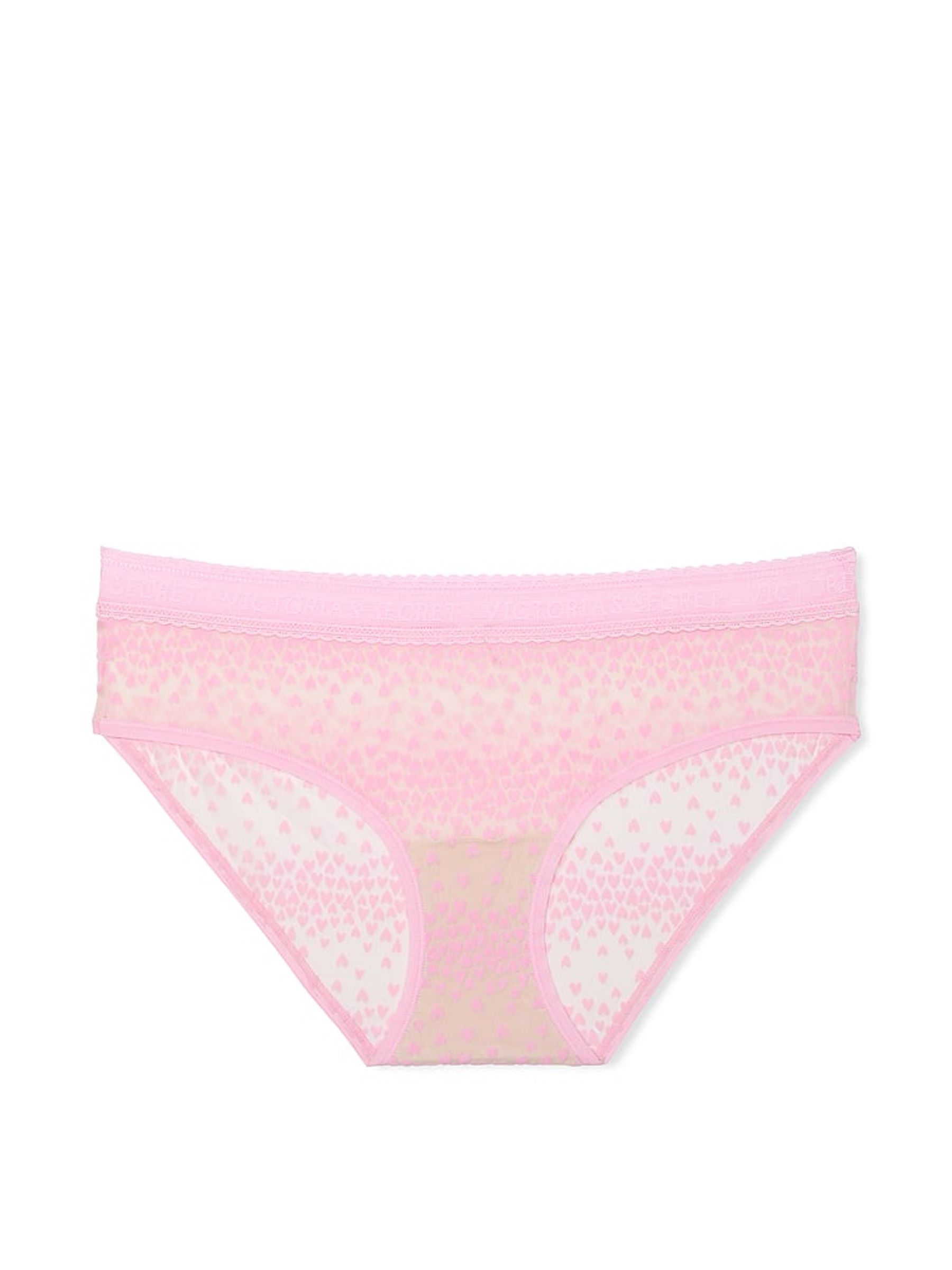 Cupid Pink Heart Hipster Logo Knickers - Image 3 of 3