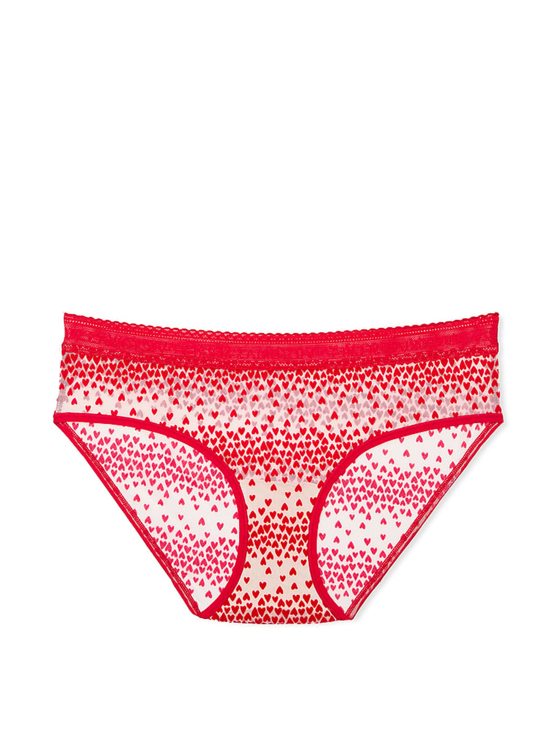 Lipstick Red Heart Hipster Logo Knickers - Image 3 of 3