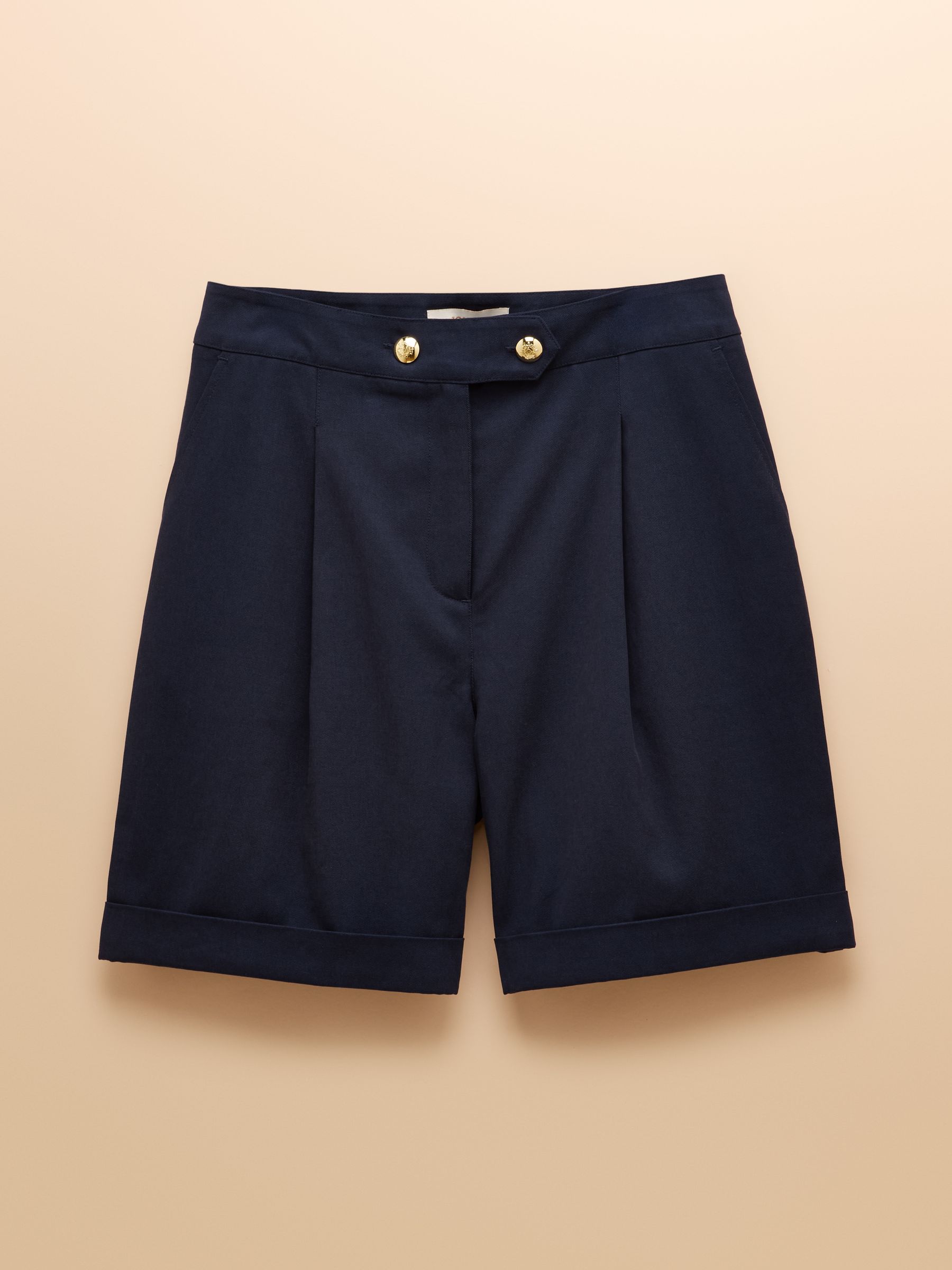 Bay Navy Tailored Long Shorts - Image 10 of 10