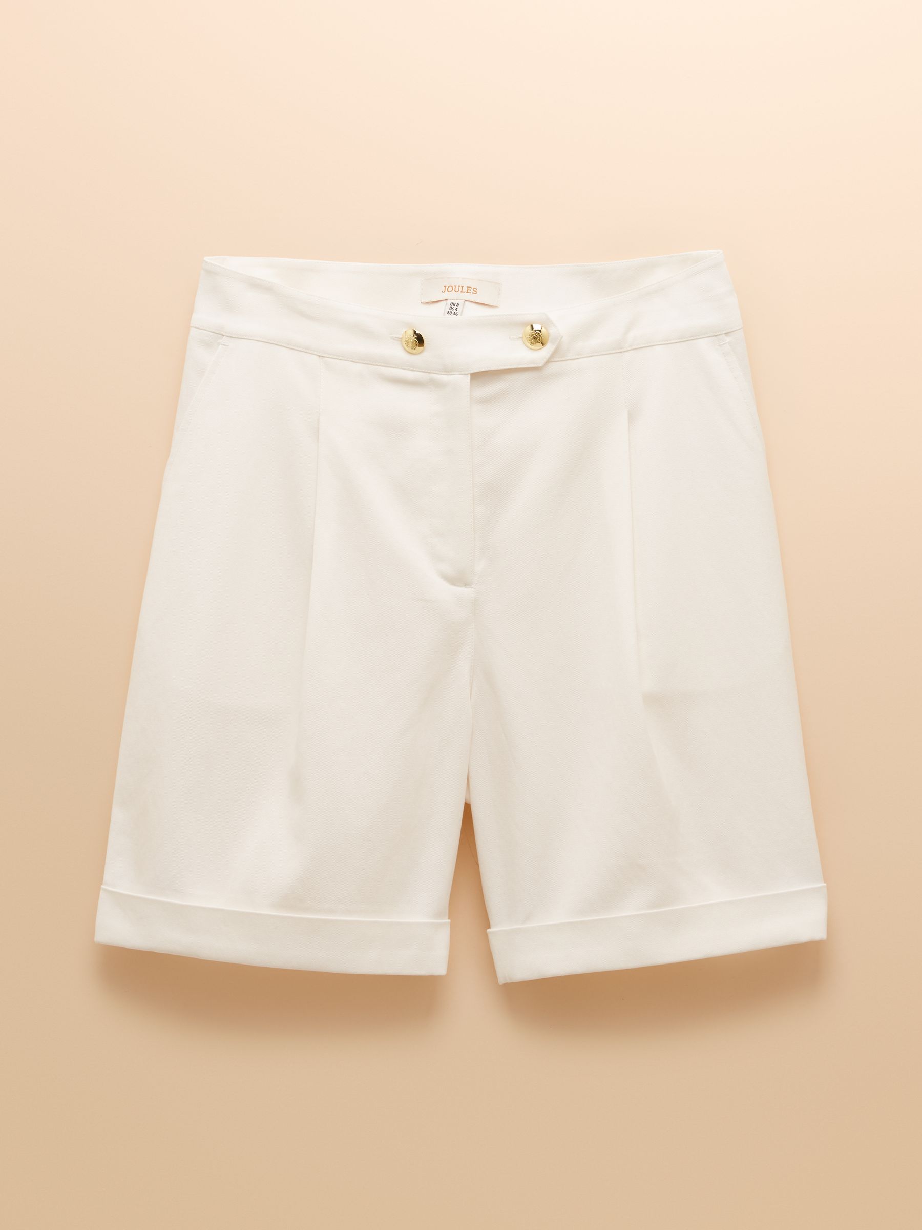 Bay White Tailored Long Shorts - Image 10 of 10