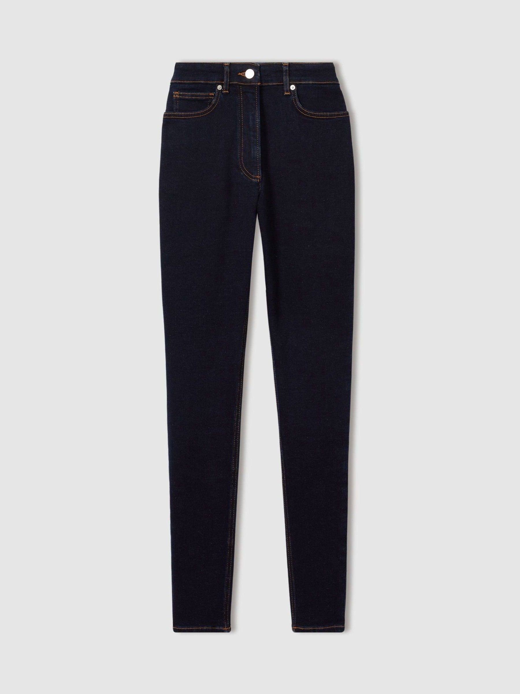 Skinny Jeans in Dark Blue - Image 2 of 7