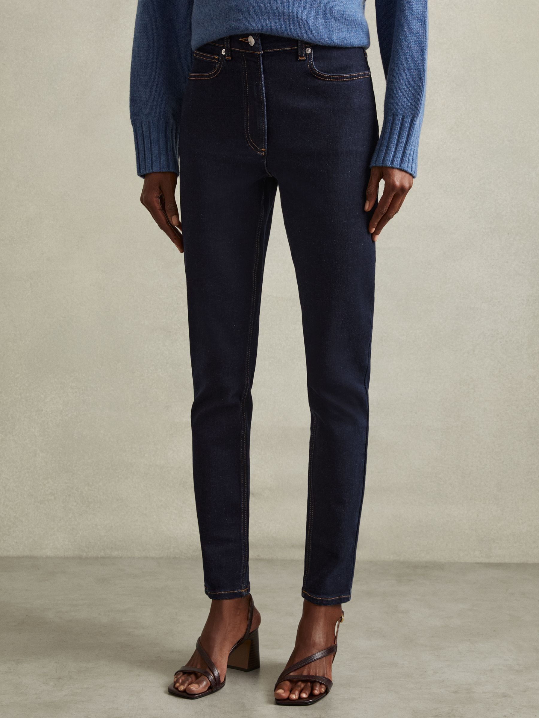 Skinny Jeans in Dark Blue - Image 3 of 7