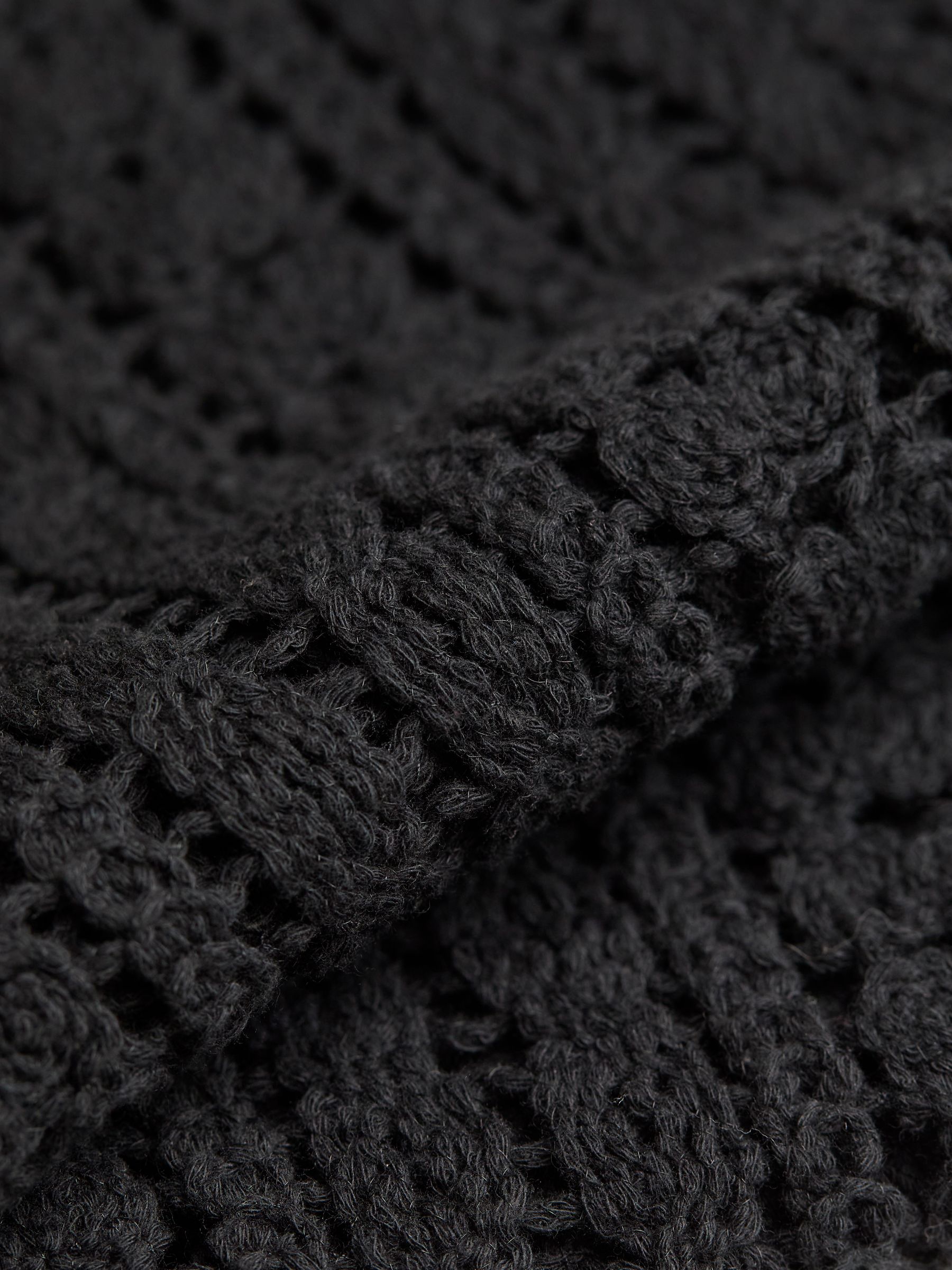 Florence Black Knitted Tank - Image 5 of 5