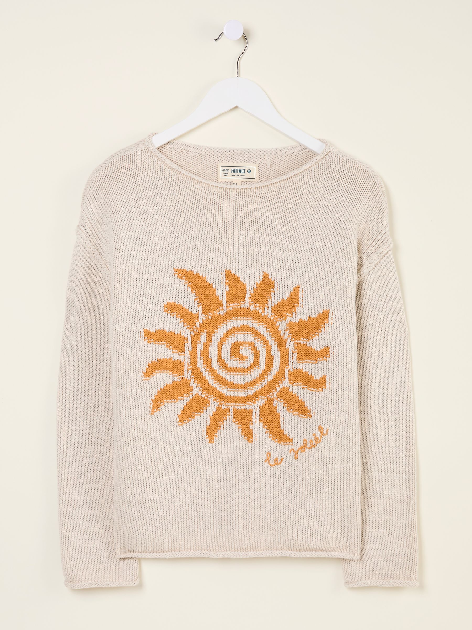 Natural Sun Crew Neck Knitted Jumper - Image 5 of 5