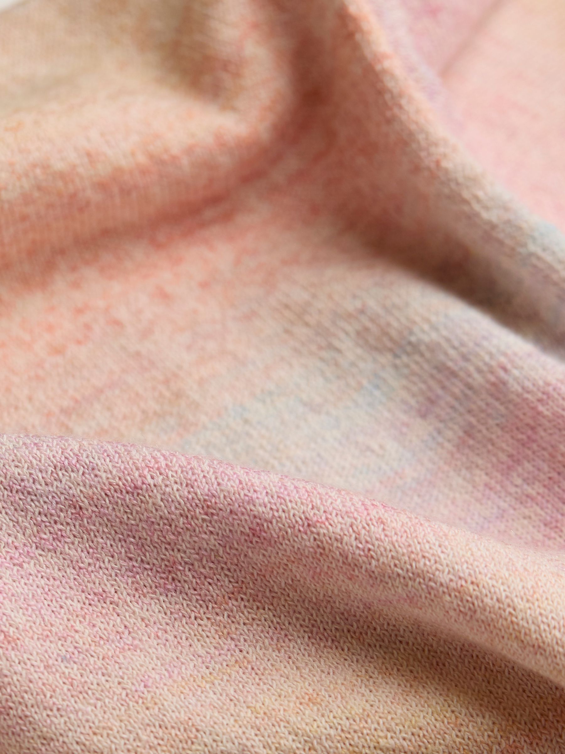 Pink Ombre Stripe Knitted Tee - Image 8 of 8