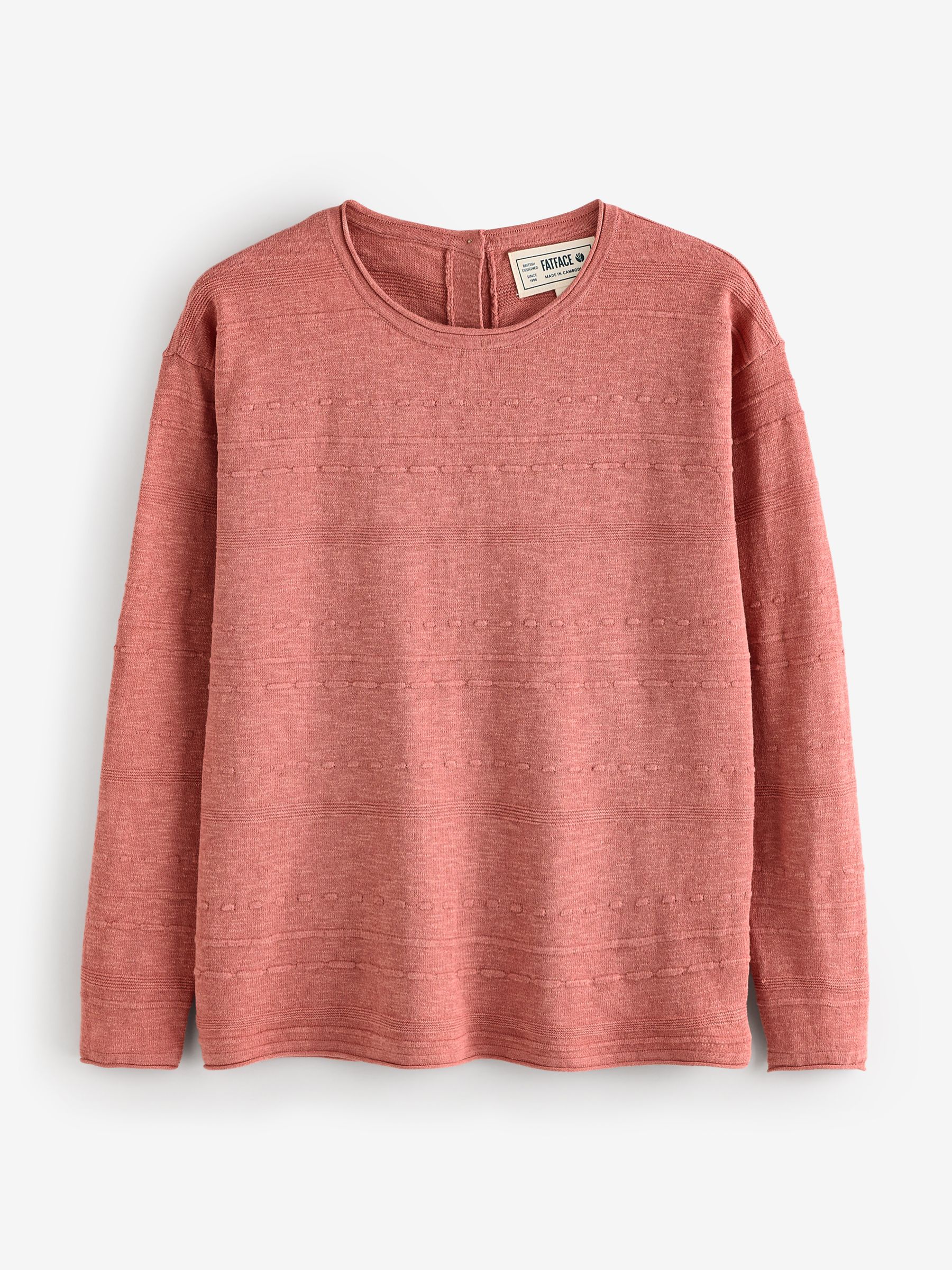 Isabelle Mid Pink Knitted Jumper - Image 5 of 5