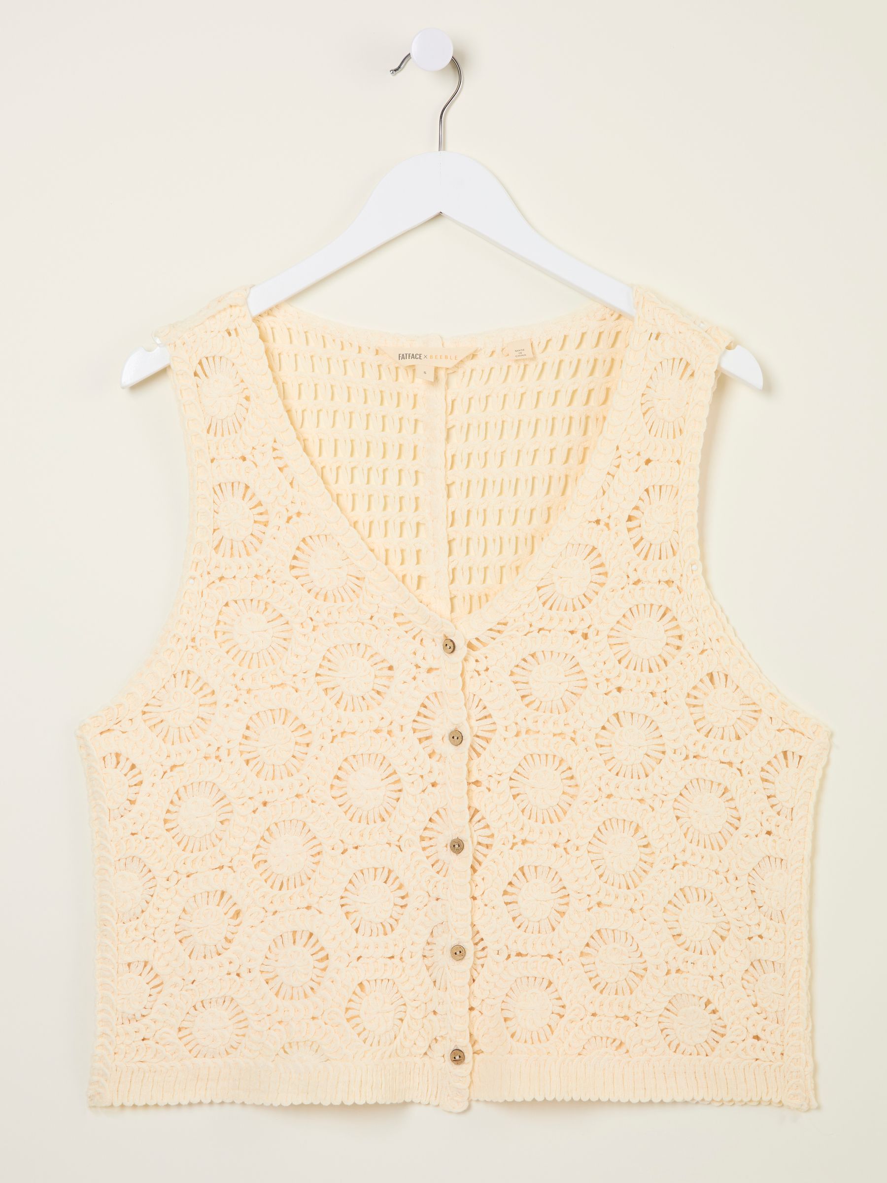 Ivory Beeble Button Tank - Image 8 of 8