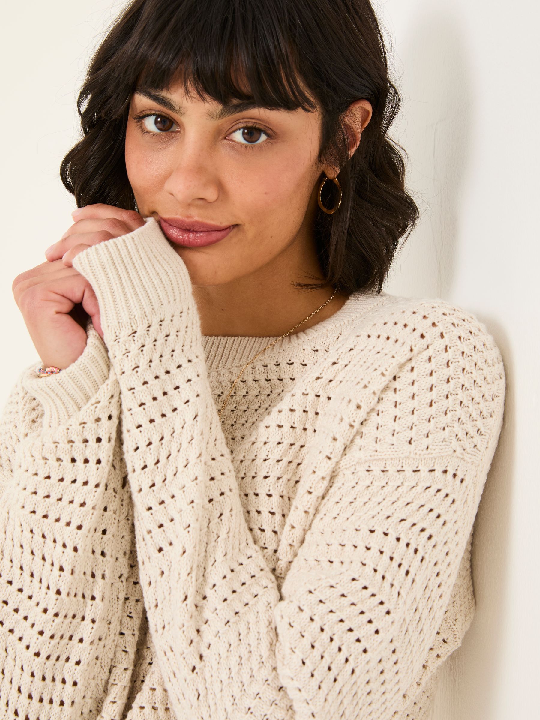 Annabelle Ivory Knitted Jumper - Image 5 of 6