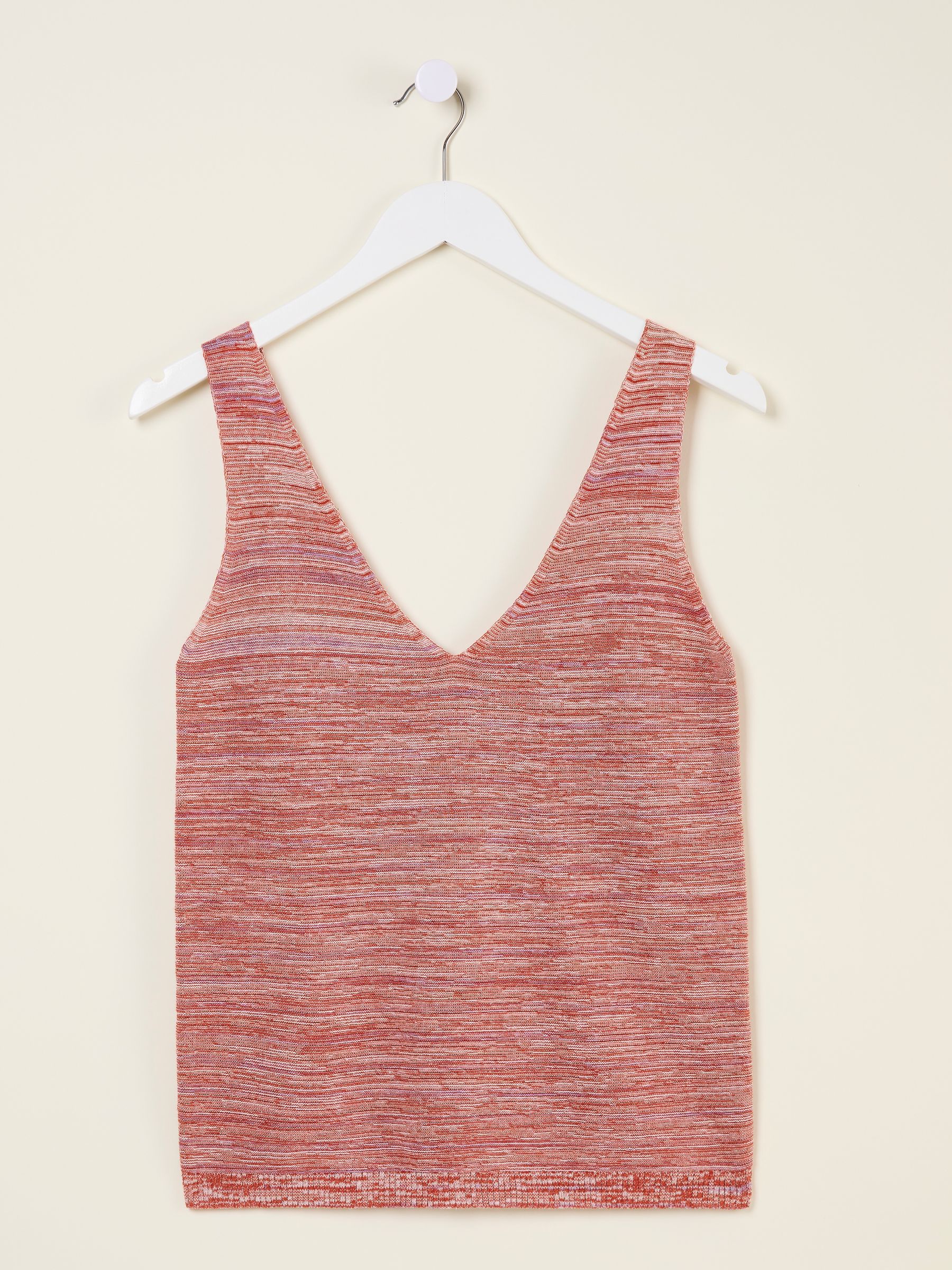 Joelle Red Knitted Vest - Image 6 of 6
