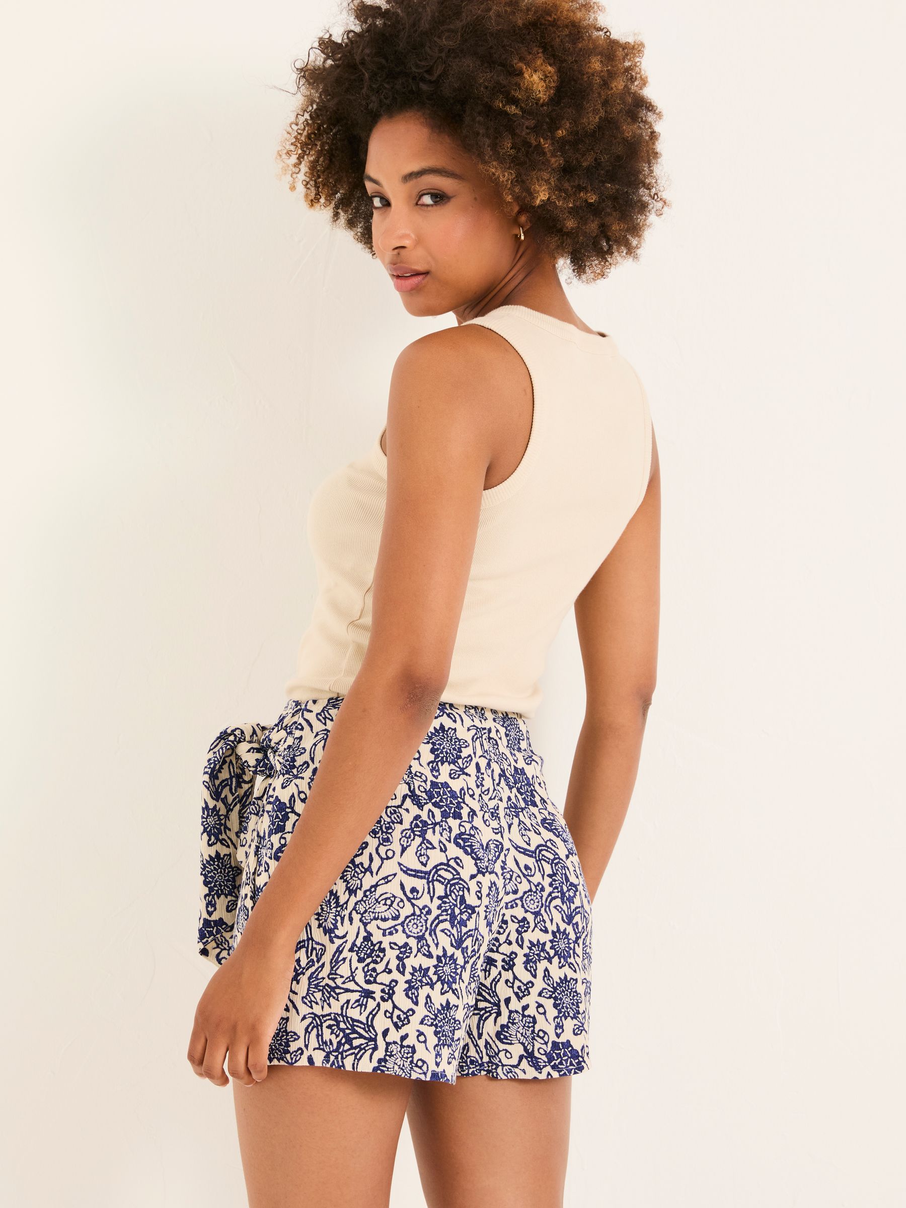 Blue Beachwear Skort - Image 2 of 5