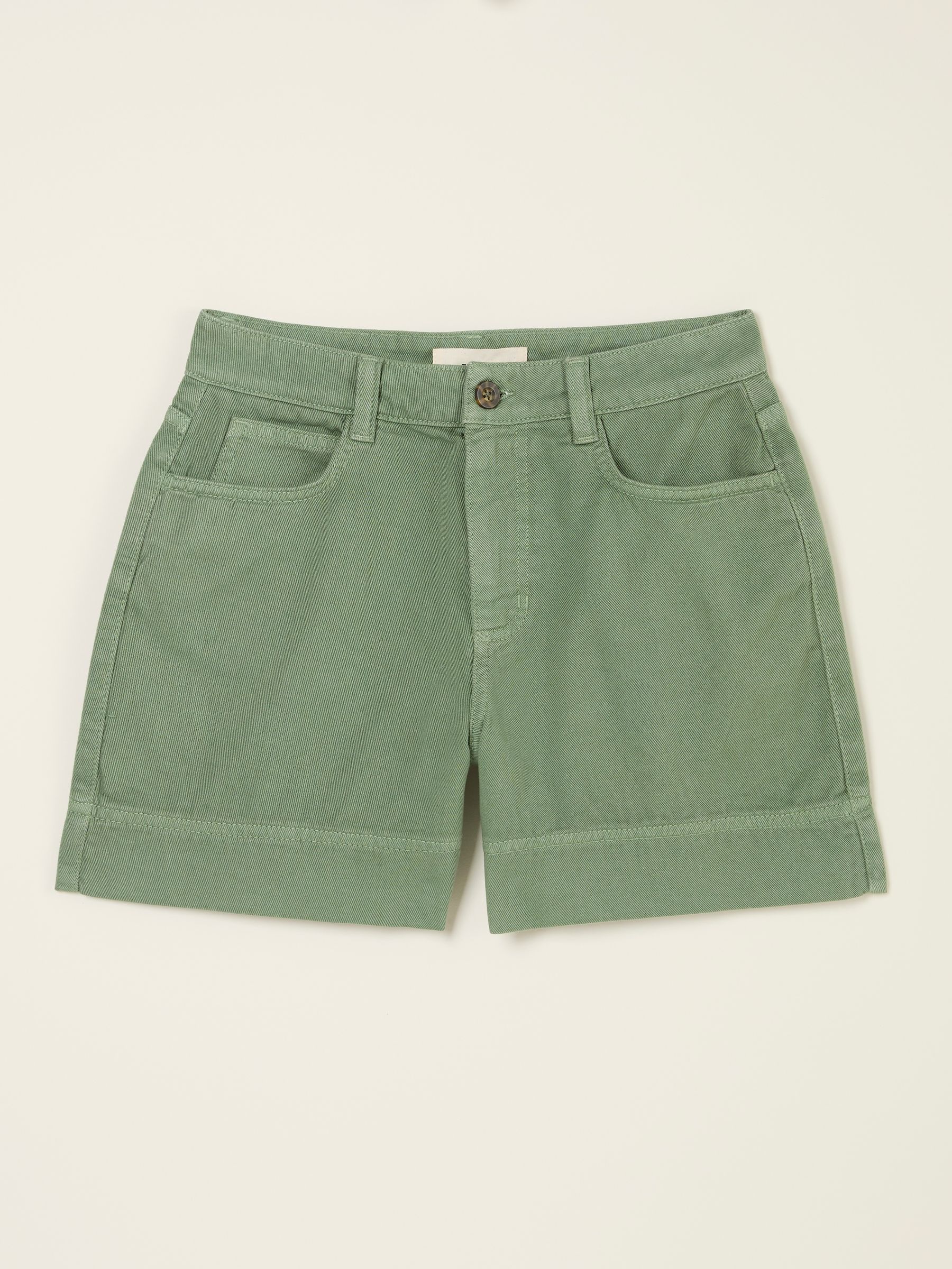 Broadway Mint Green Woven Shorts - Image 5 of 5