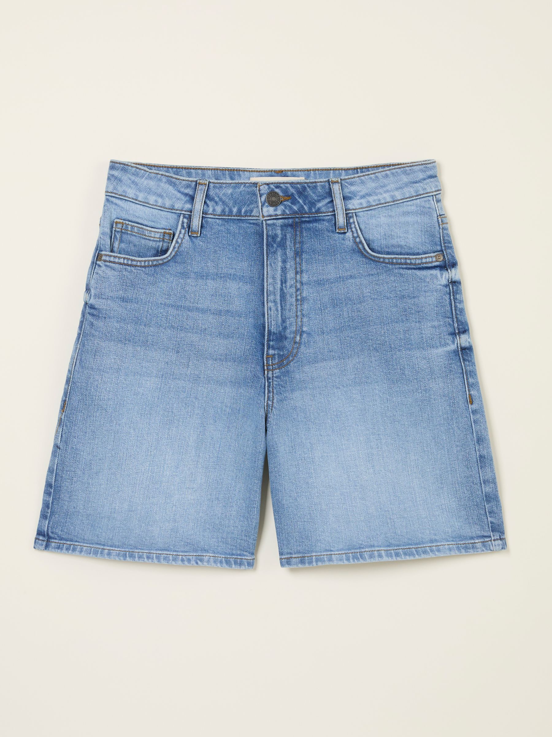 Harlyn Light Blue Denim Harlyn Denim Shorts - Image 5 of 5
