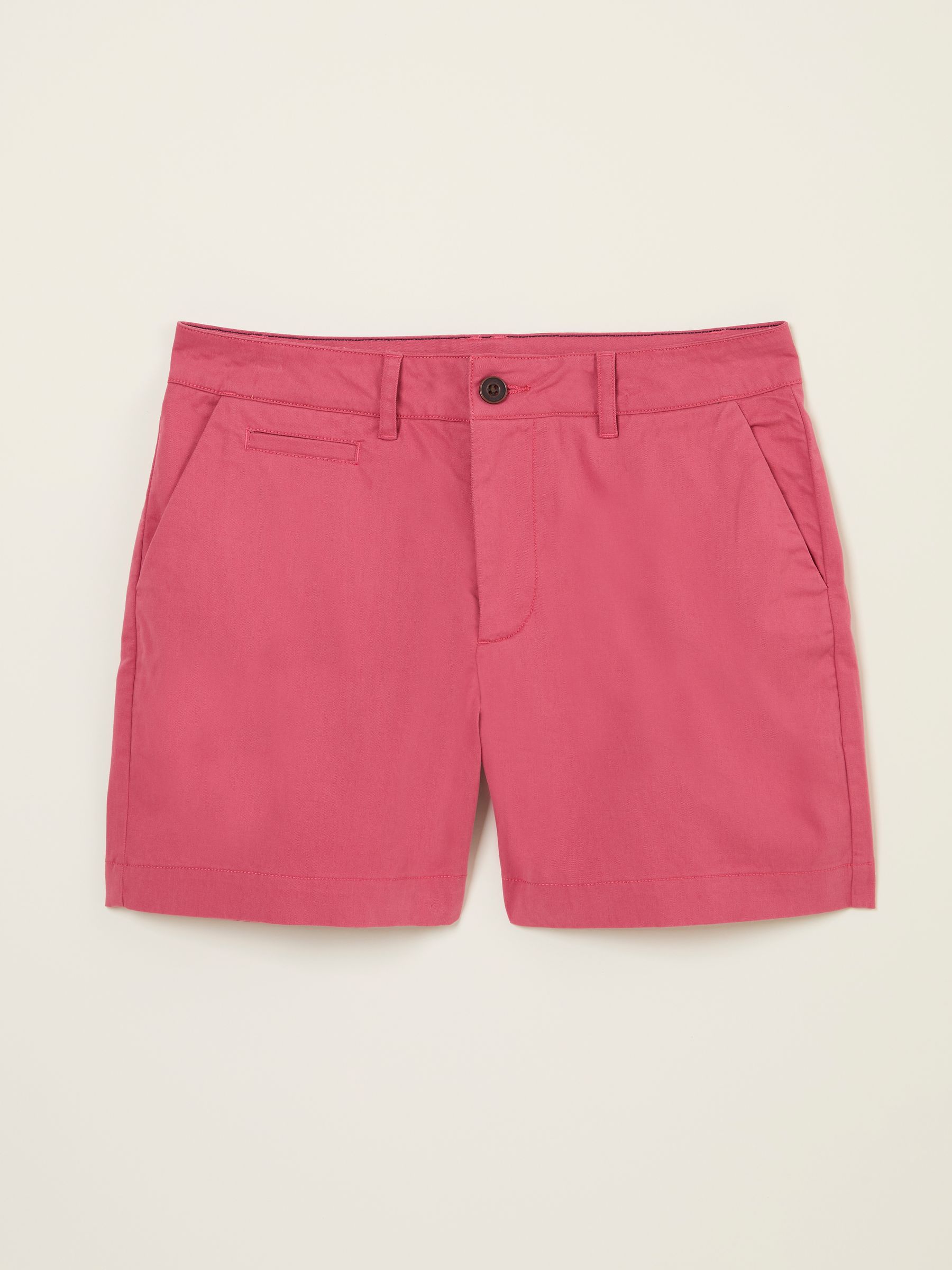 Padstow Dark Pink Chino Shorts - Image 6 of 6