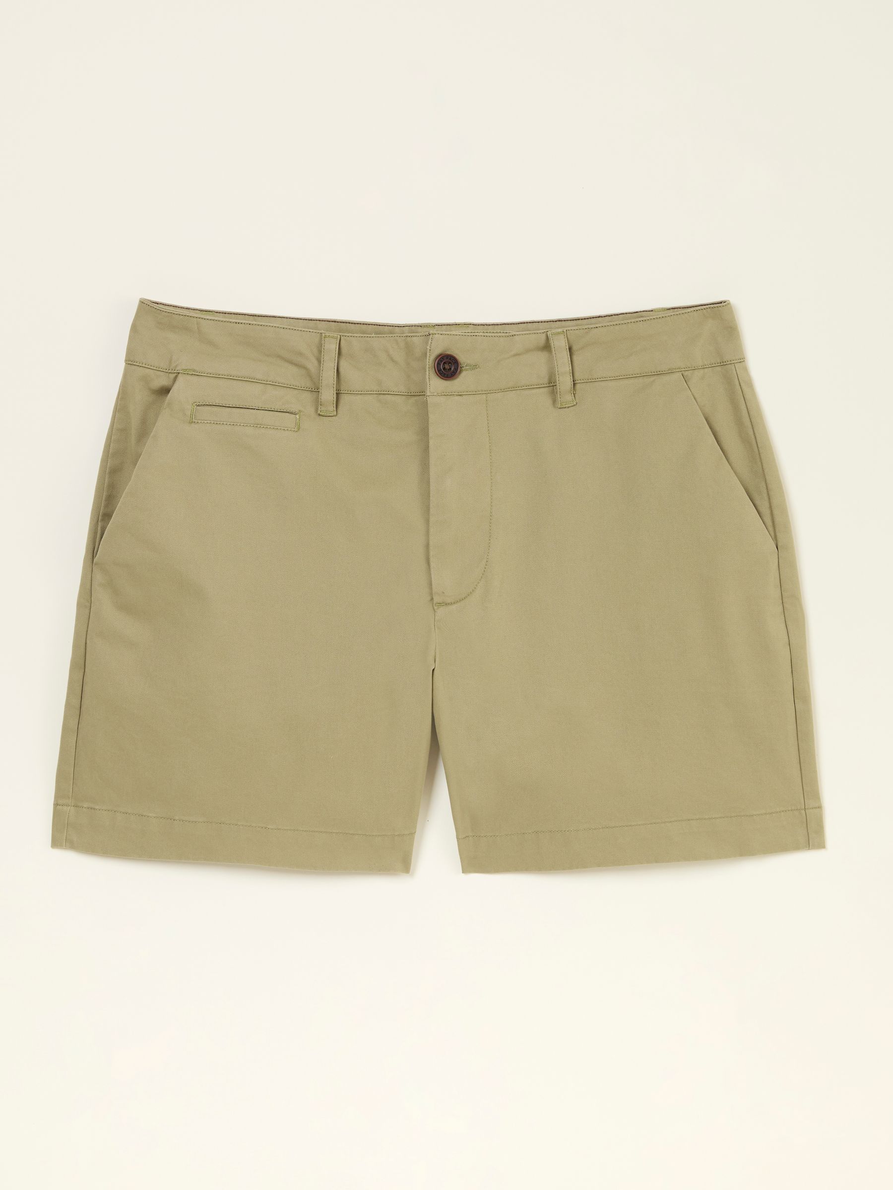Padstow Khaki Green Chino Shorts - Image 5 of 5