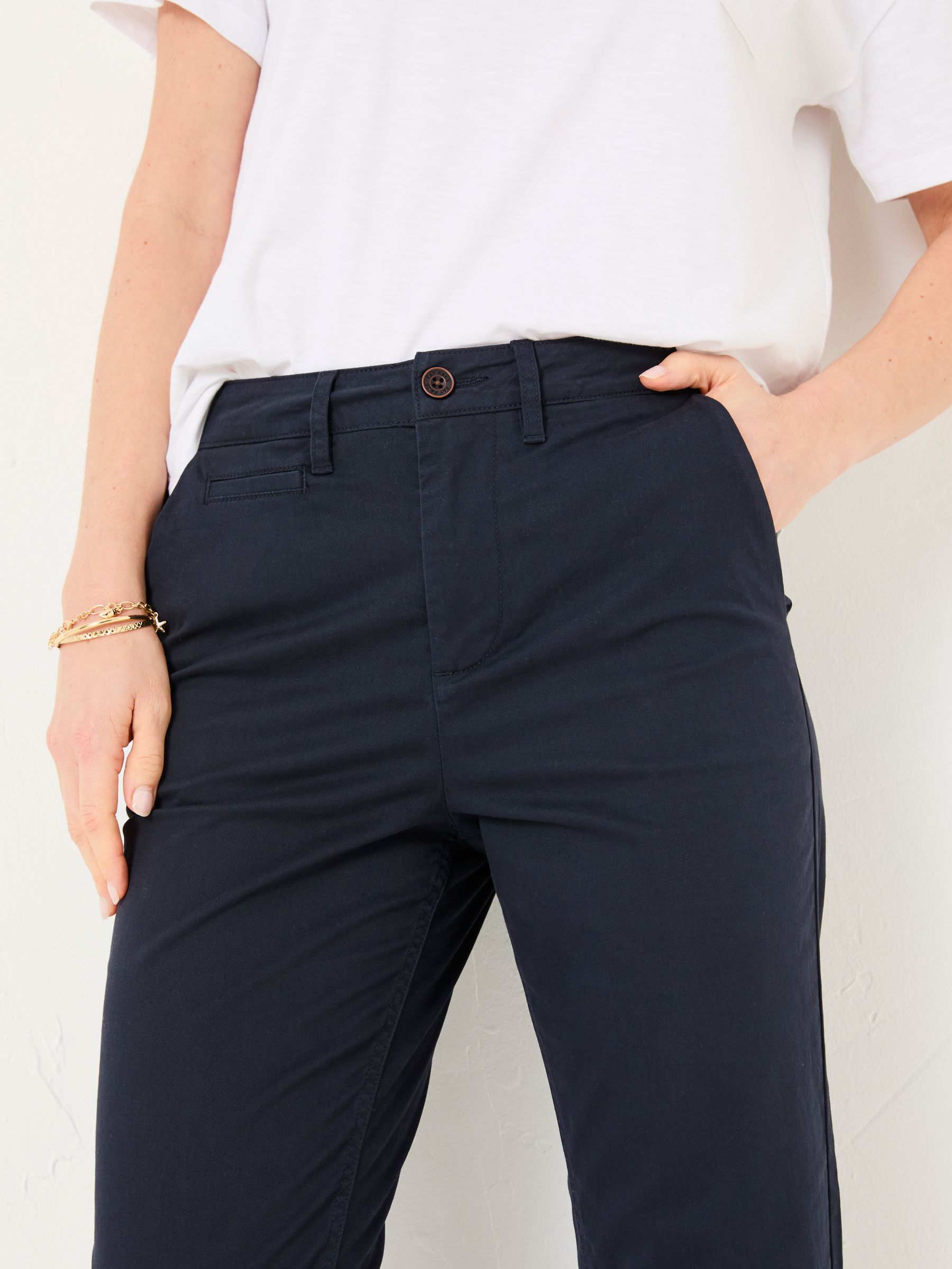 Rye Navy Chino Trousers - Image 5 of 6