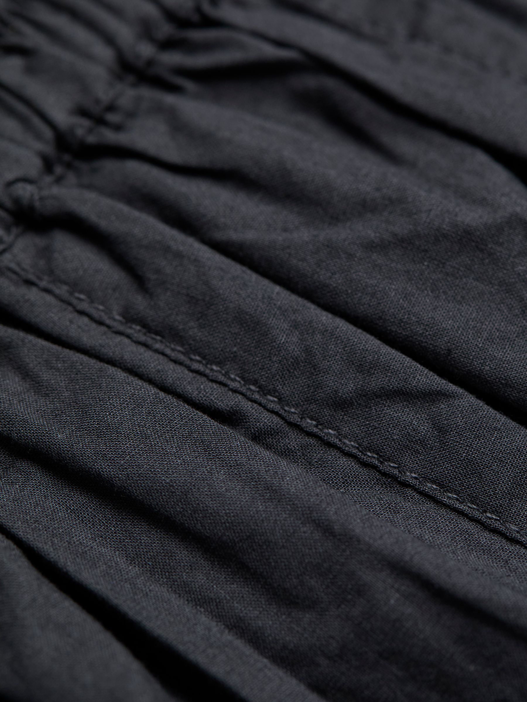 Aubrey Black Wide Leg Crop Trouser - Image 13 of 13