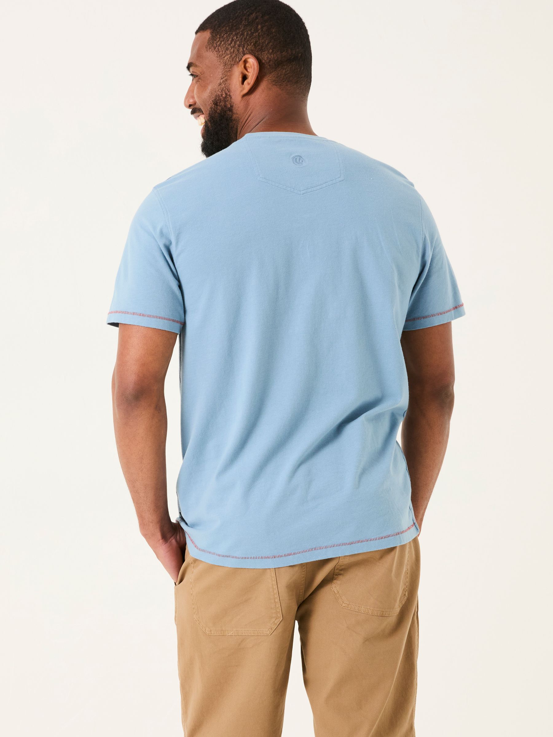 Light Blue Summer Boats Tshirt | FatFace
