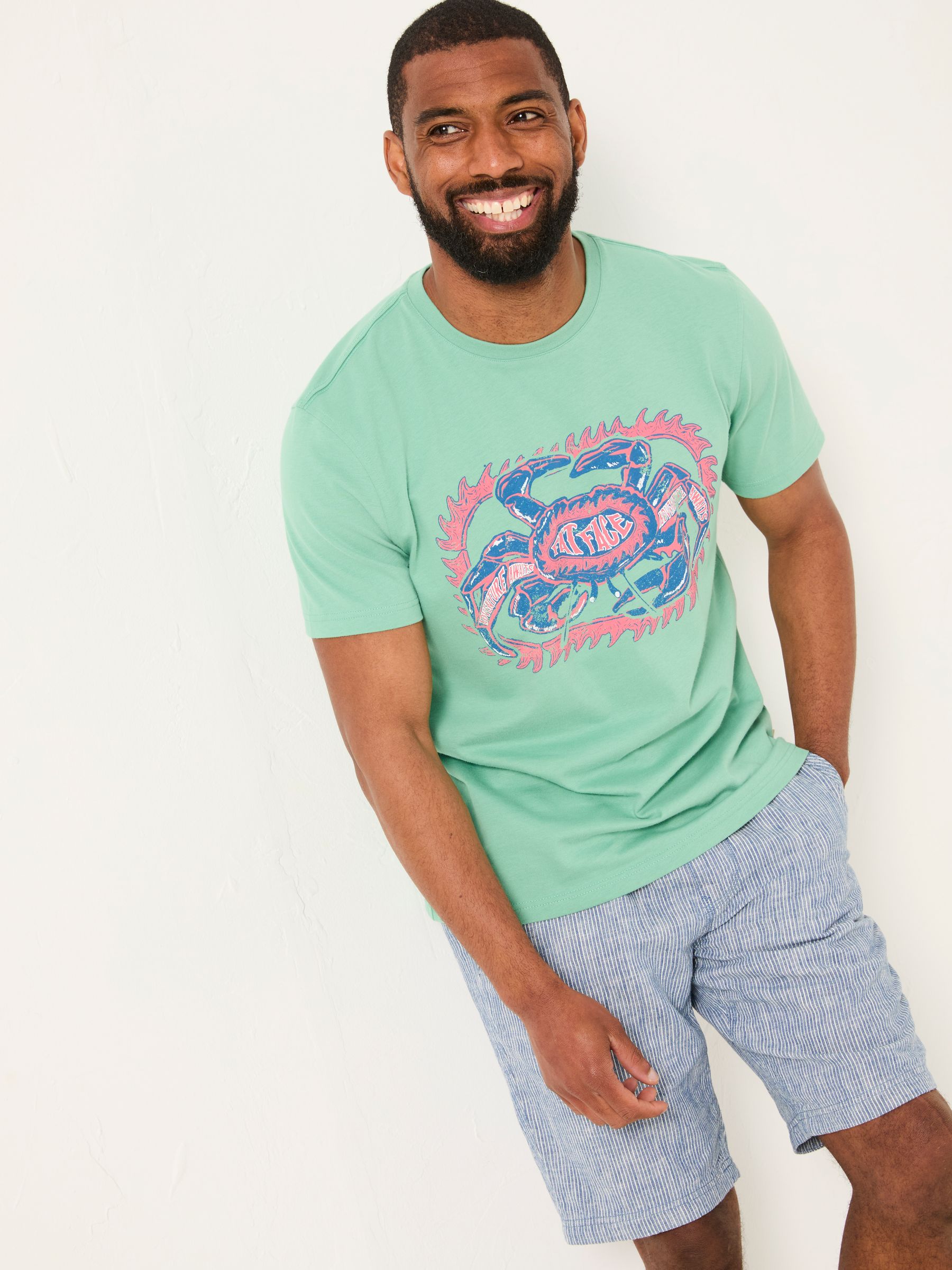 Green Crab Graphic Tshirt - Image 1 of 5