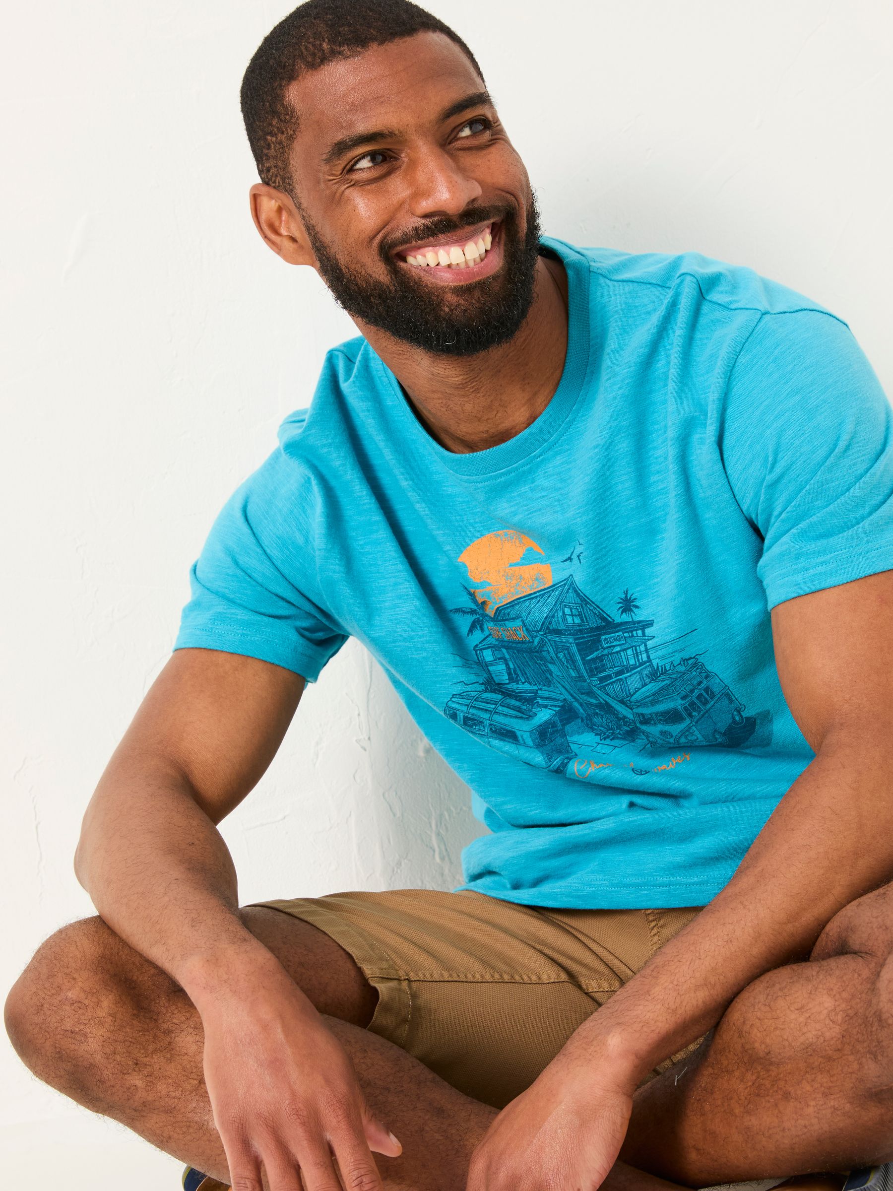 VW Bright Blue Short Sleeve T-Shirt - Image 3 of 5
