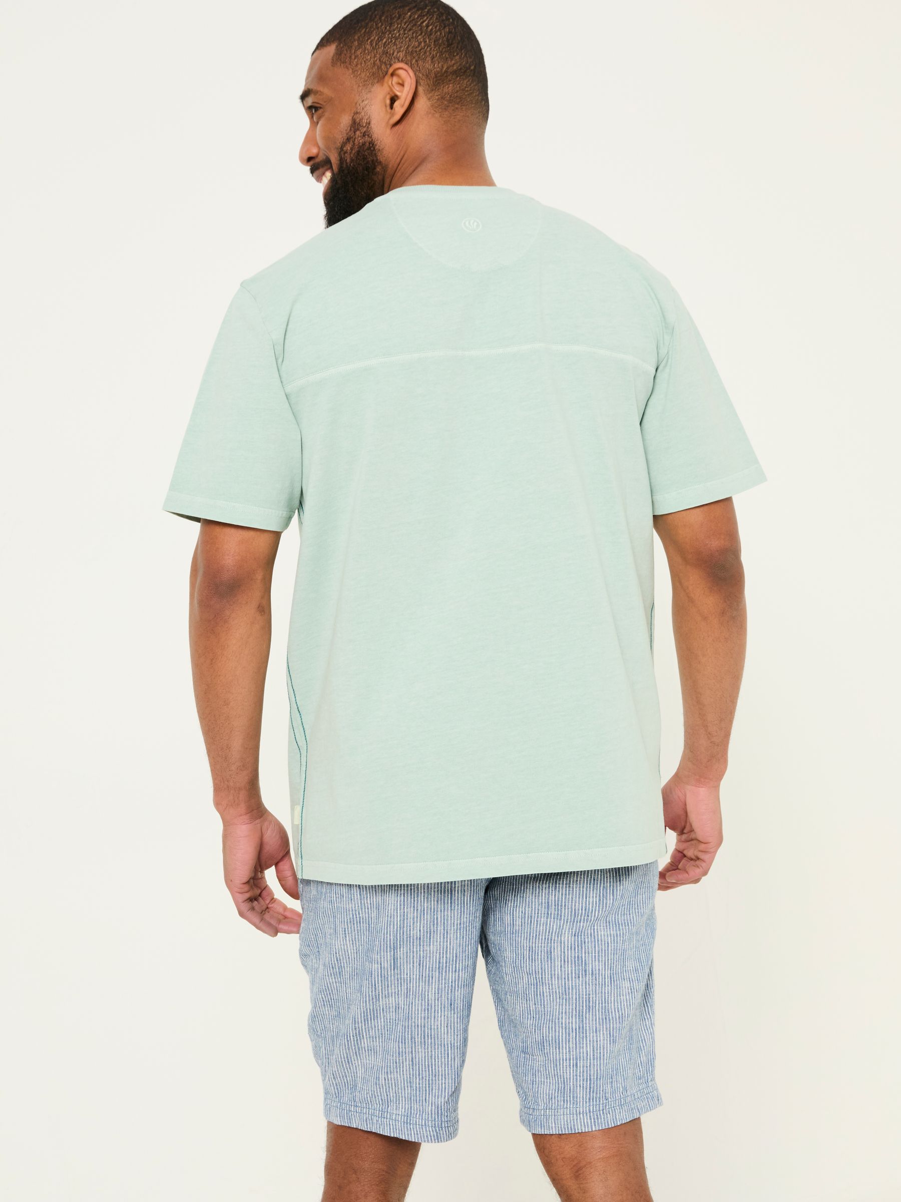 Light Blue Boat Embroidered T-Shirt - Image 2 of 8