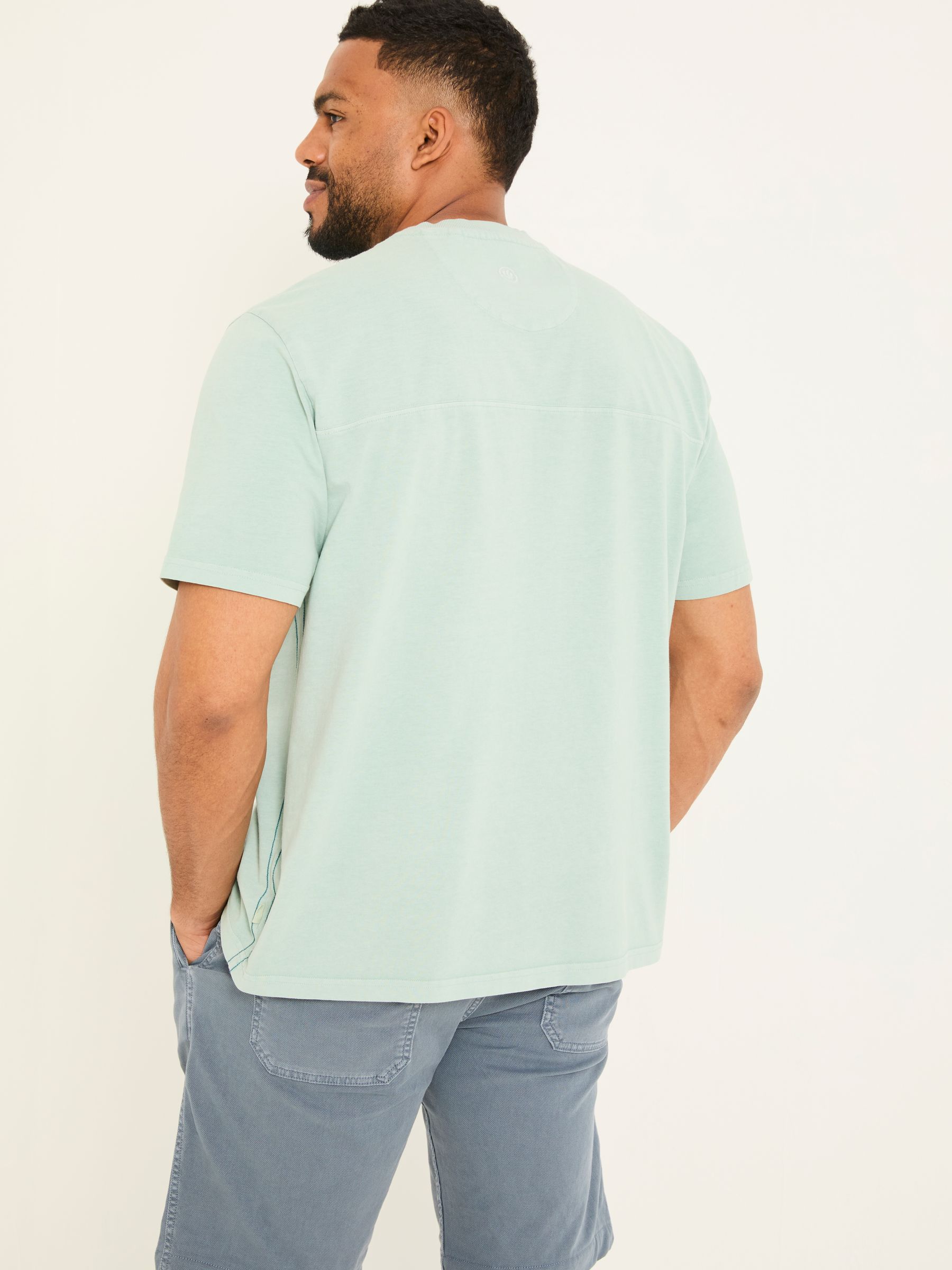 Light Blue Boat Embroidered T-Shirt - Image 6 of 8