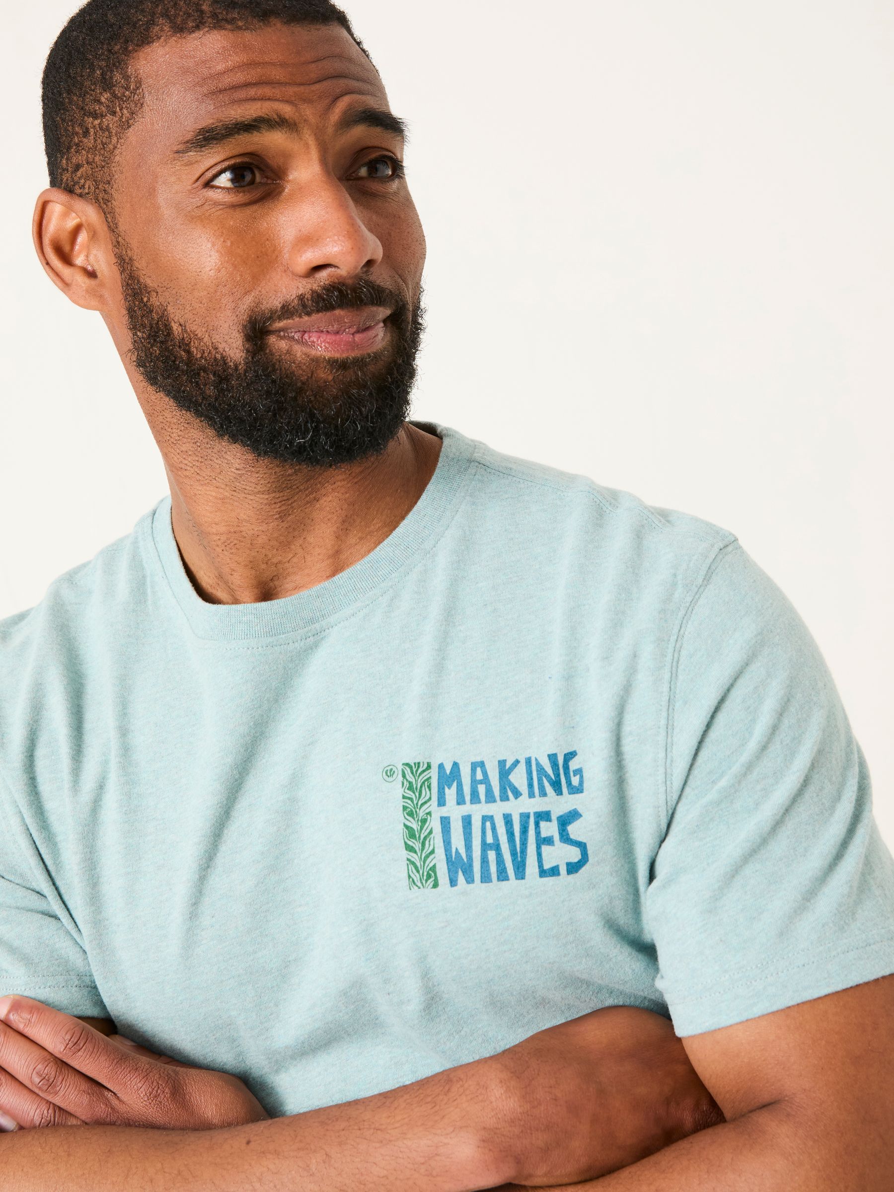 Light Blue MCS Making Waves Tshirt - Image 3 of 9