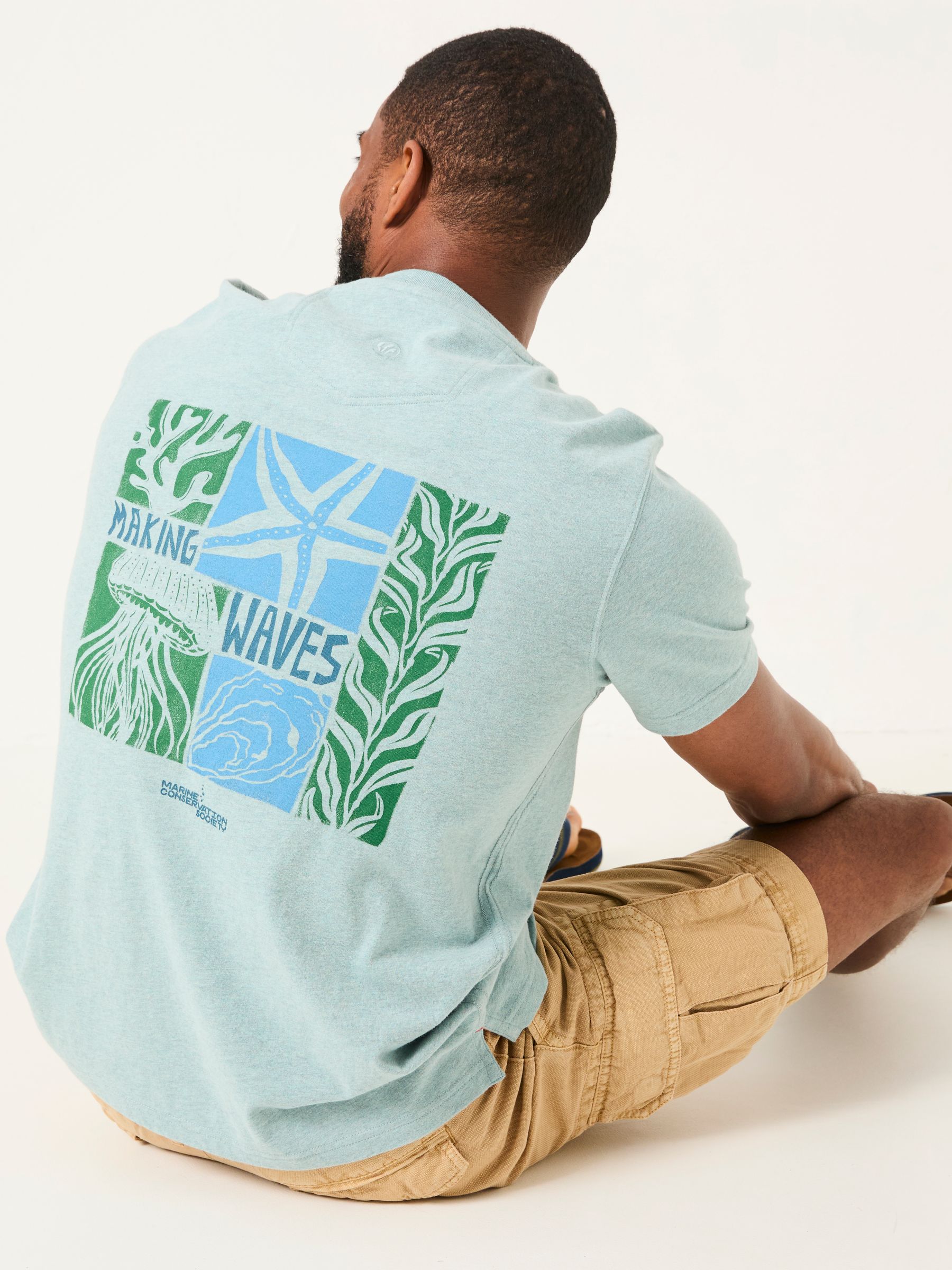 Light Blue MCS Making Waves Tshirt - Image 4 of 9