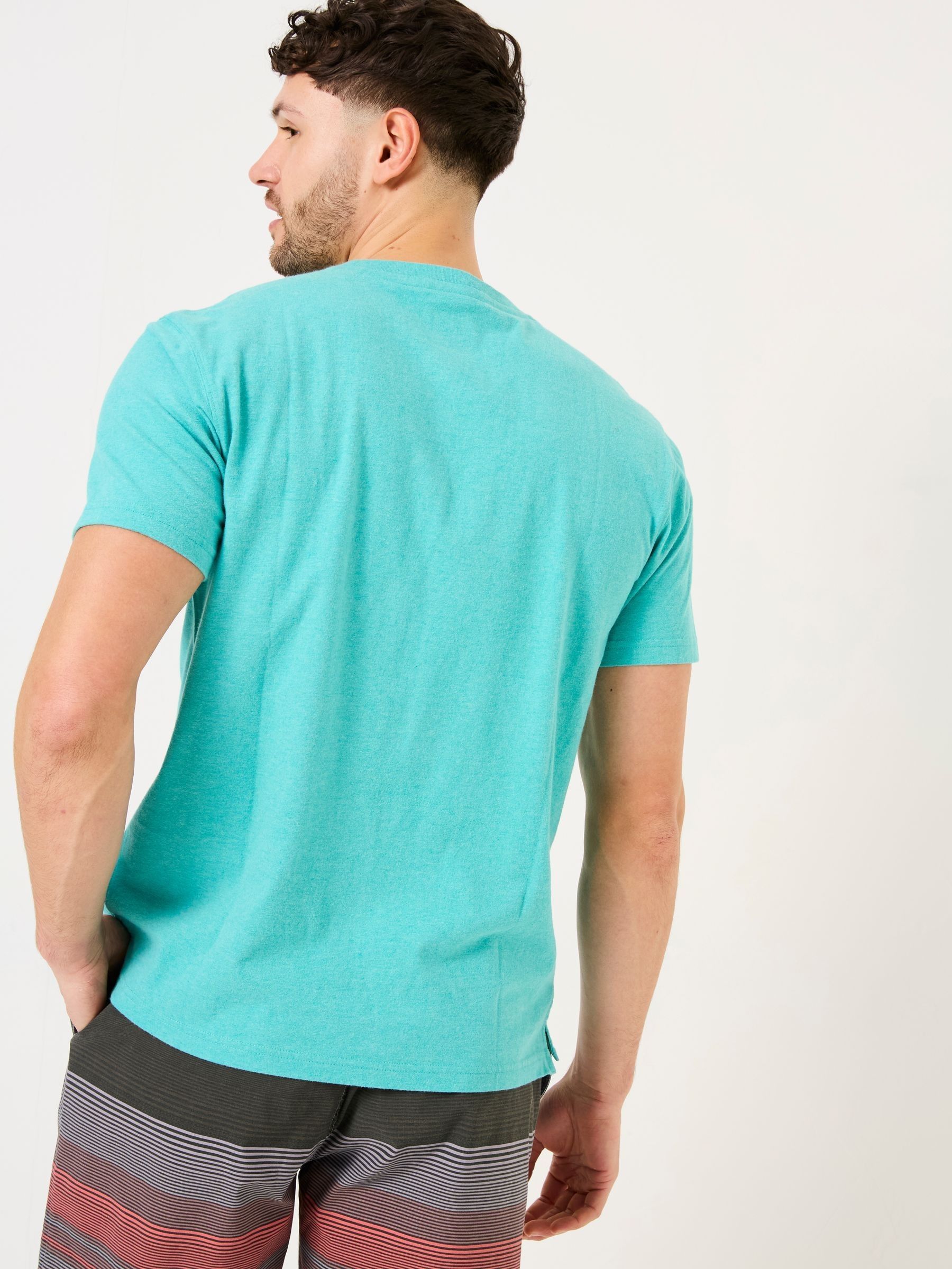 Lulworth Turquoise Blue T-Shirt - Image 2 of 4