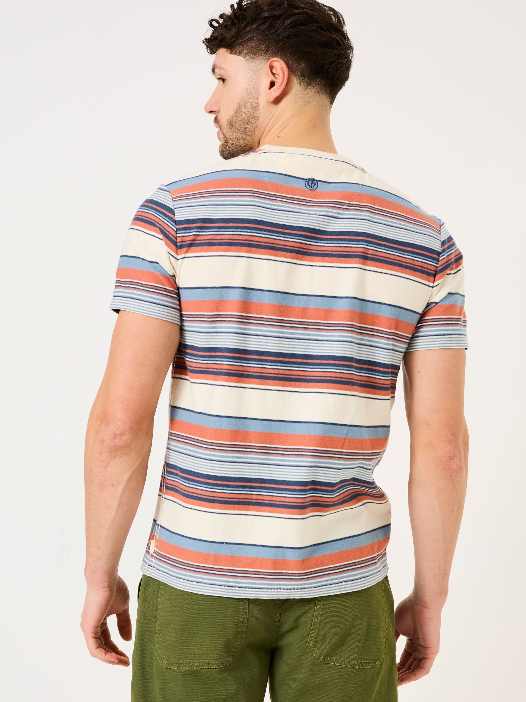 Trescowe Blue Trescowe Stripe Tshirt - Image 2 of 5