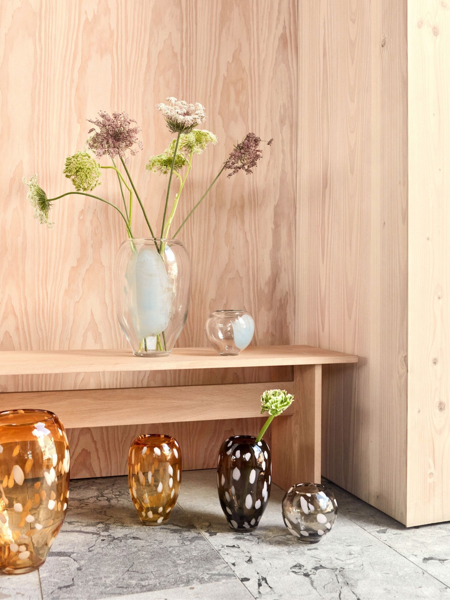 OYOY Living Smoke Jali Vase - Image 1 of 4
