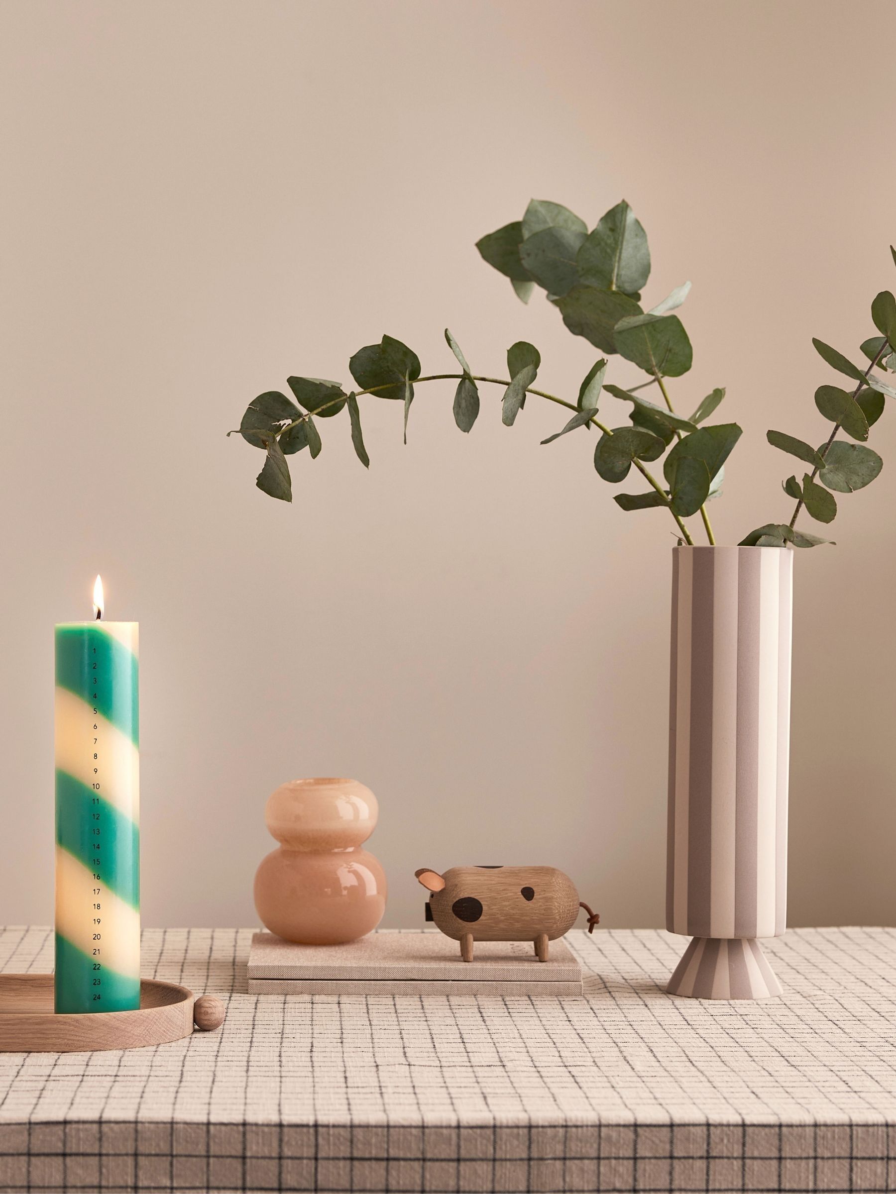 OYOY Living Clay Toppu Vase - Image 1 of 2